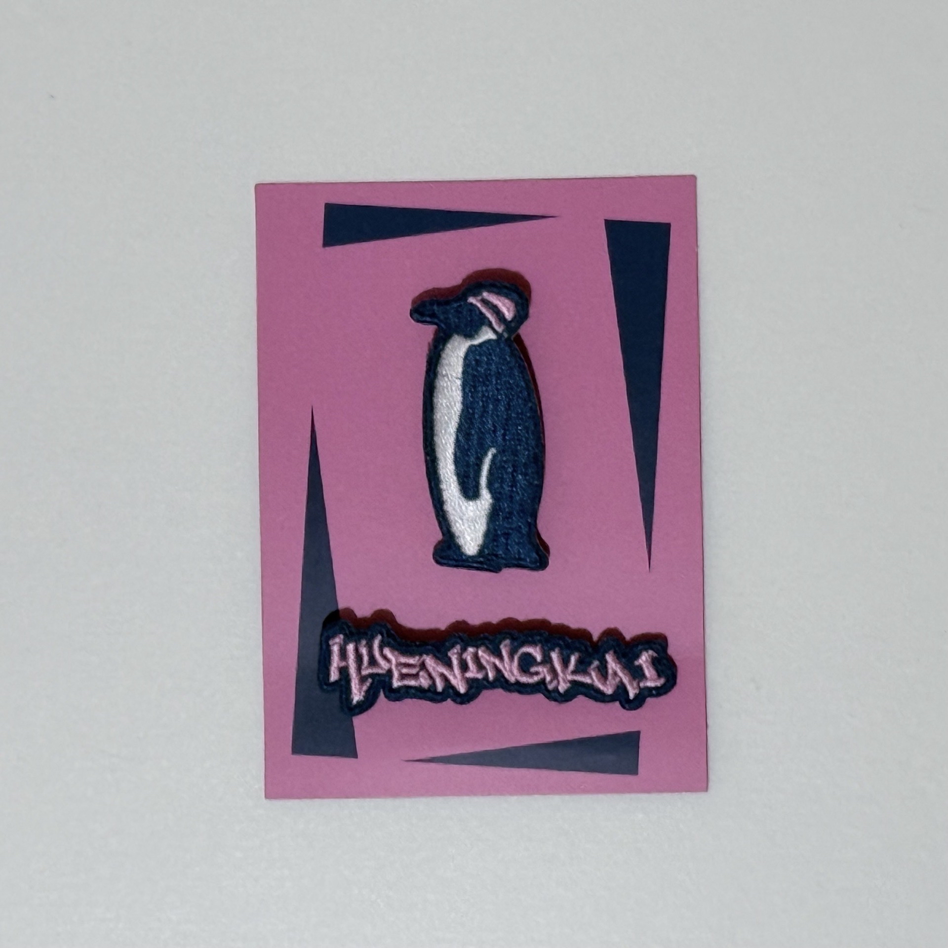 休寧凱 WVS特典 刺繡 徽章