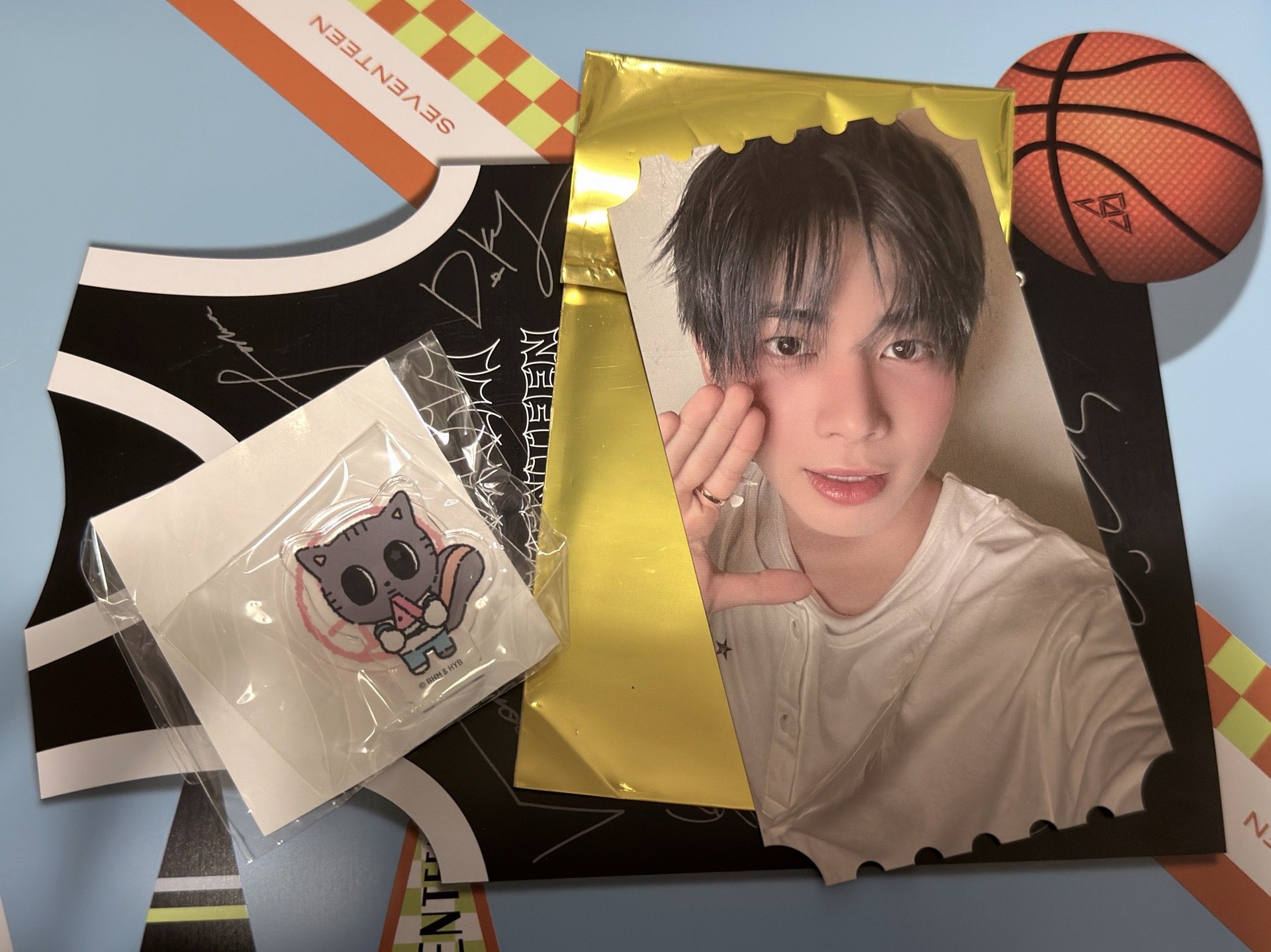 （滿額卡+夏日松喵立牌）TXT 日本 2025 cafe 滿額卡 姜太顯