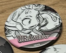 麗日御茶子 js浮雕徽章