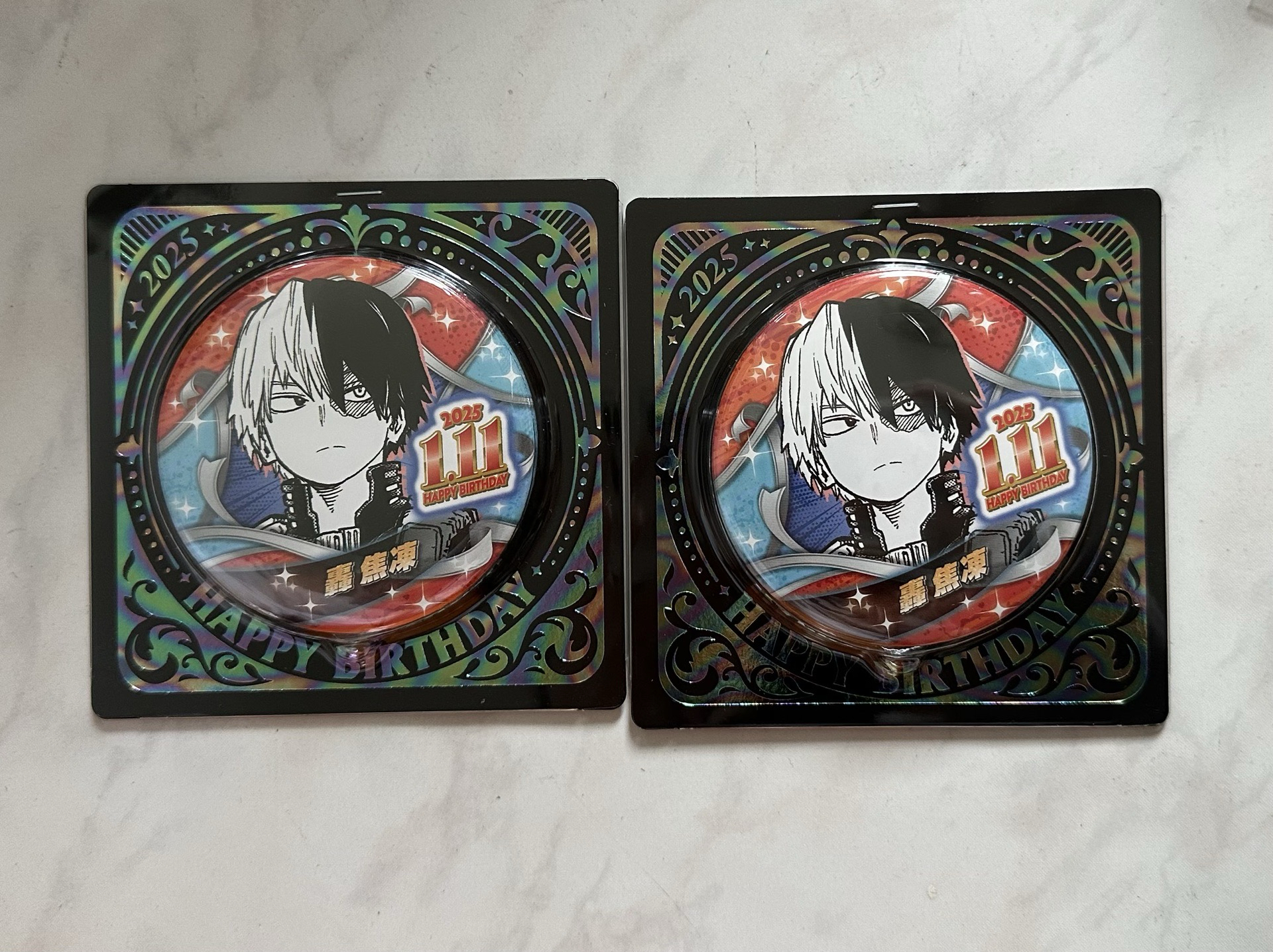 轟焦凍 2025 js生日徽章