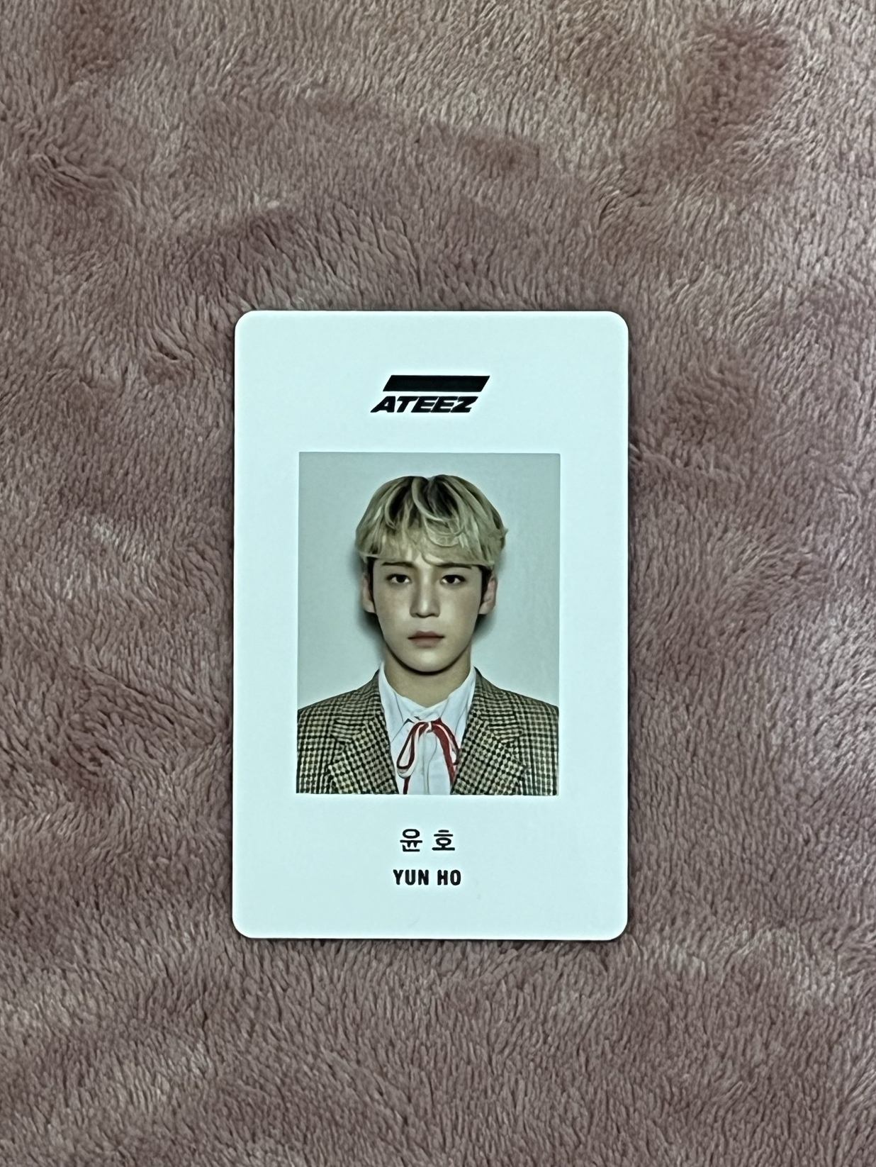 ATEEZ 潤浩 2020 年曆卡