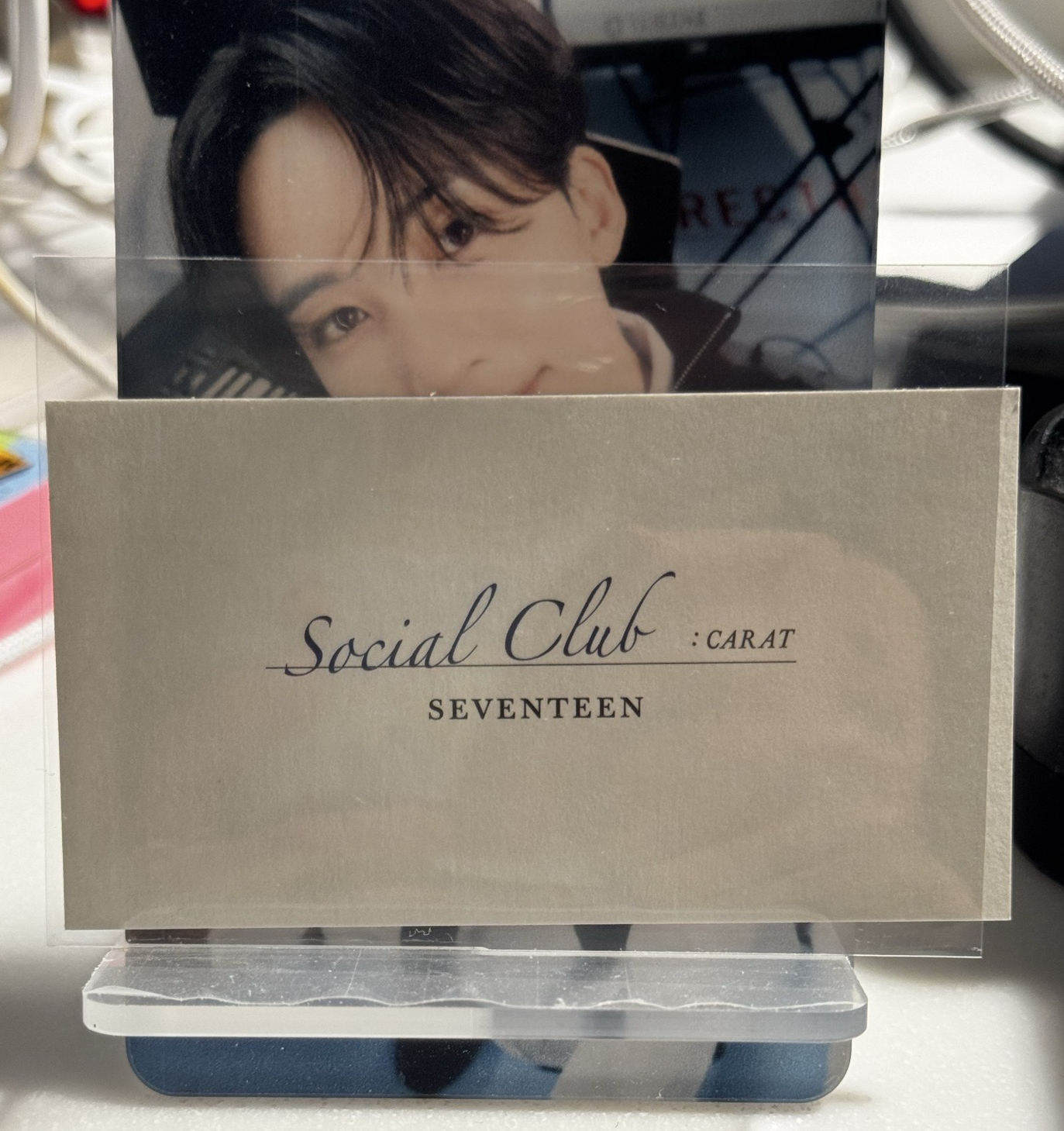 ⚡️SEVENTEEN 寫真書 social club 全圓佑 名片 AL FINE