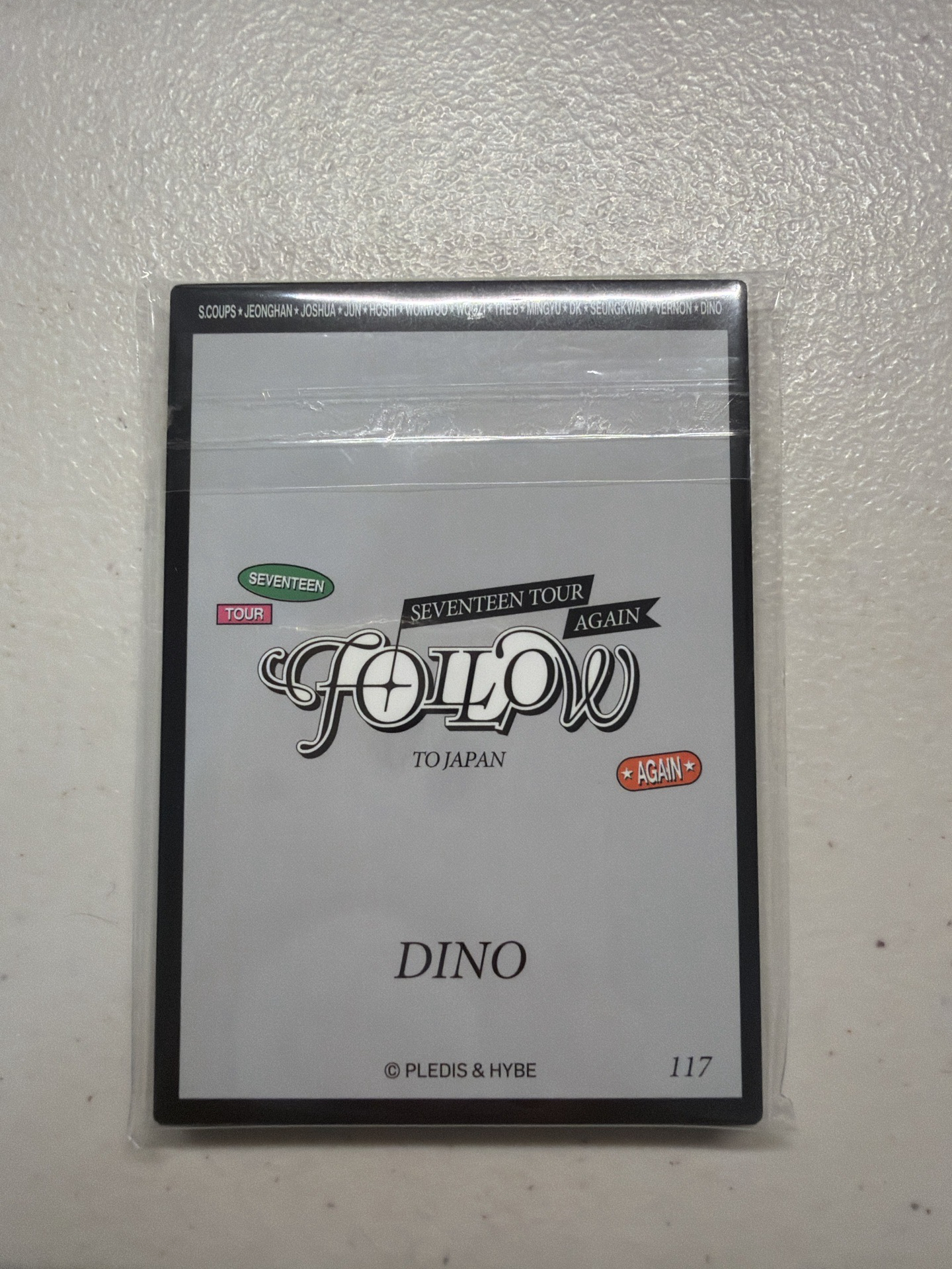 follow again外套卡 未拆 一組