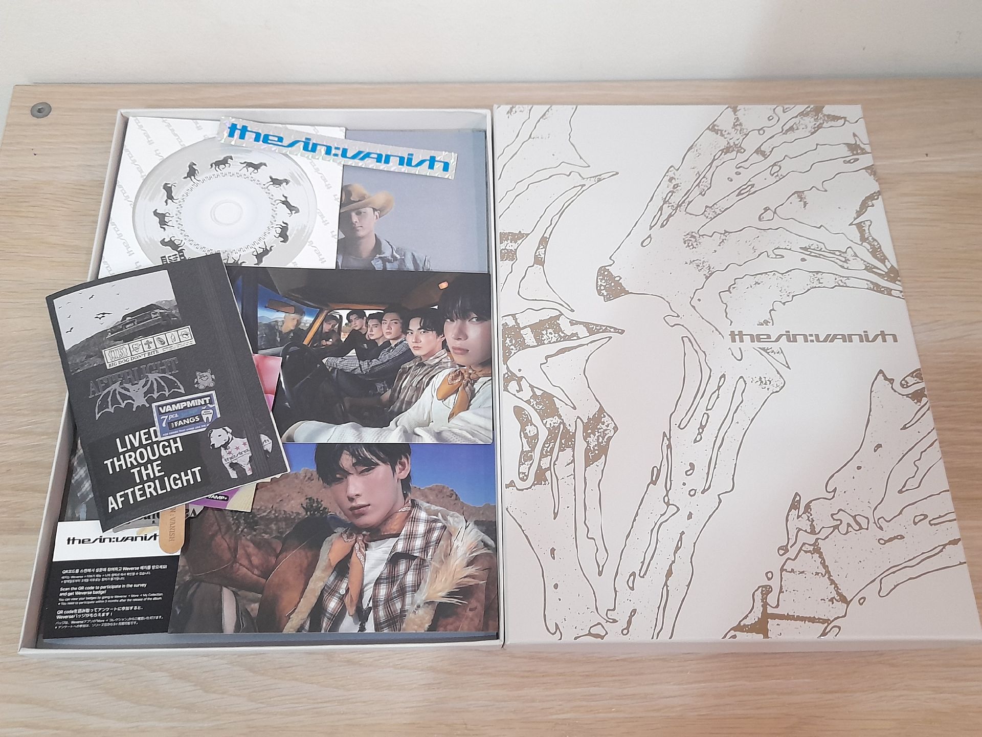 迷七白版空專(禹明信片)