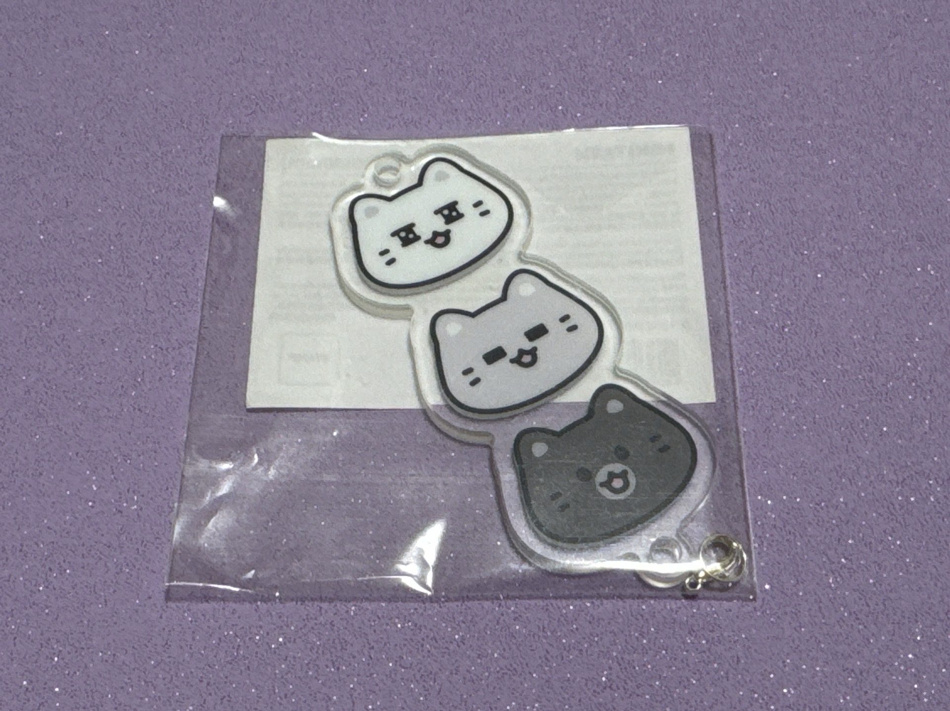 俊-開關鎖壓克力吊飾