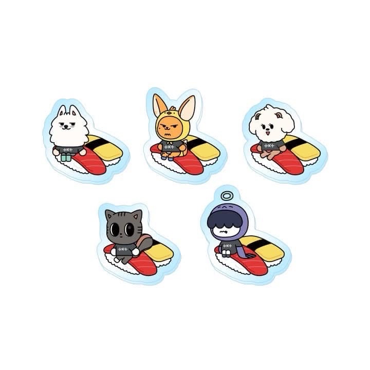 TXT ppulbatu 角巴兔日巡場限徽章-東京壽司🍣