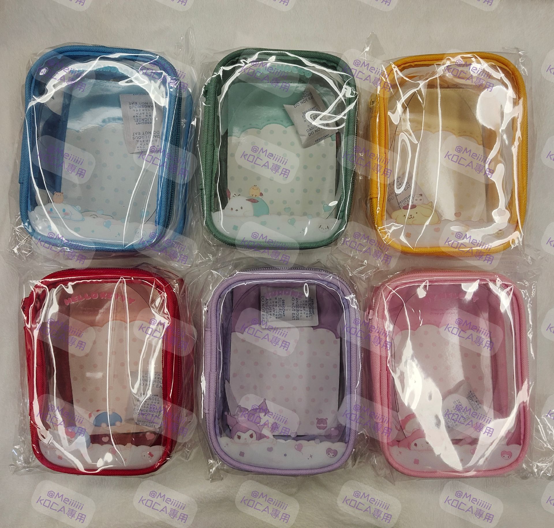 7-11 三麗鷗趴睡娃包2.0 六款