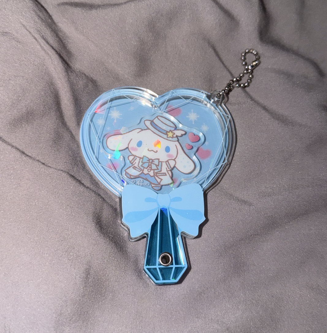 大耳狗 紙花收納 應援手燈搖搖樂