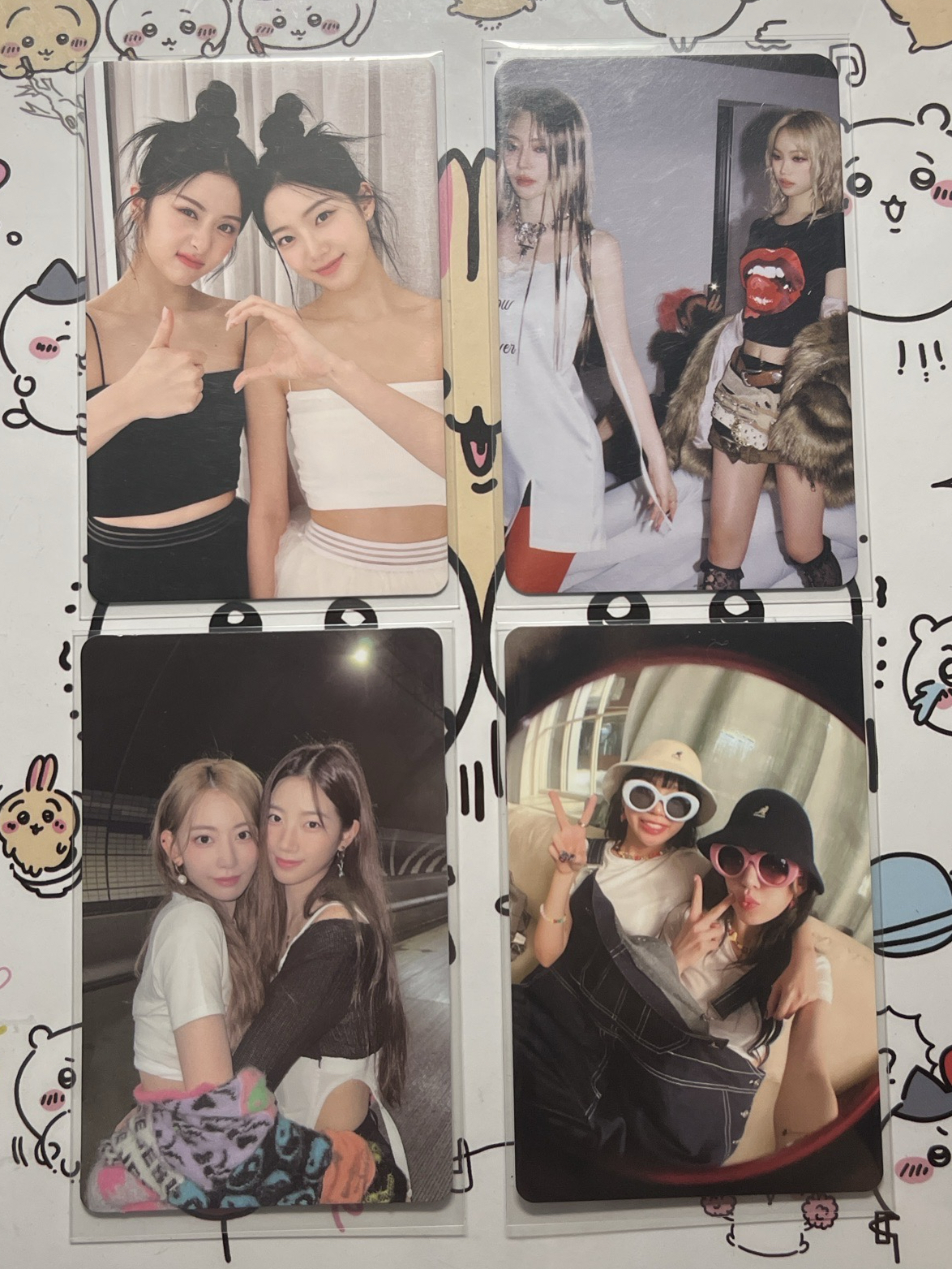 🔵lesserafim 雙人卡