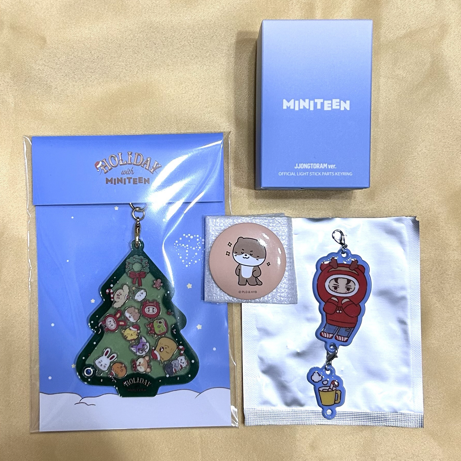 MINITEEN 漢手燈頭/🌟燦徽章/🌟率聖誕吊飾/聖誕搖搖吊飾