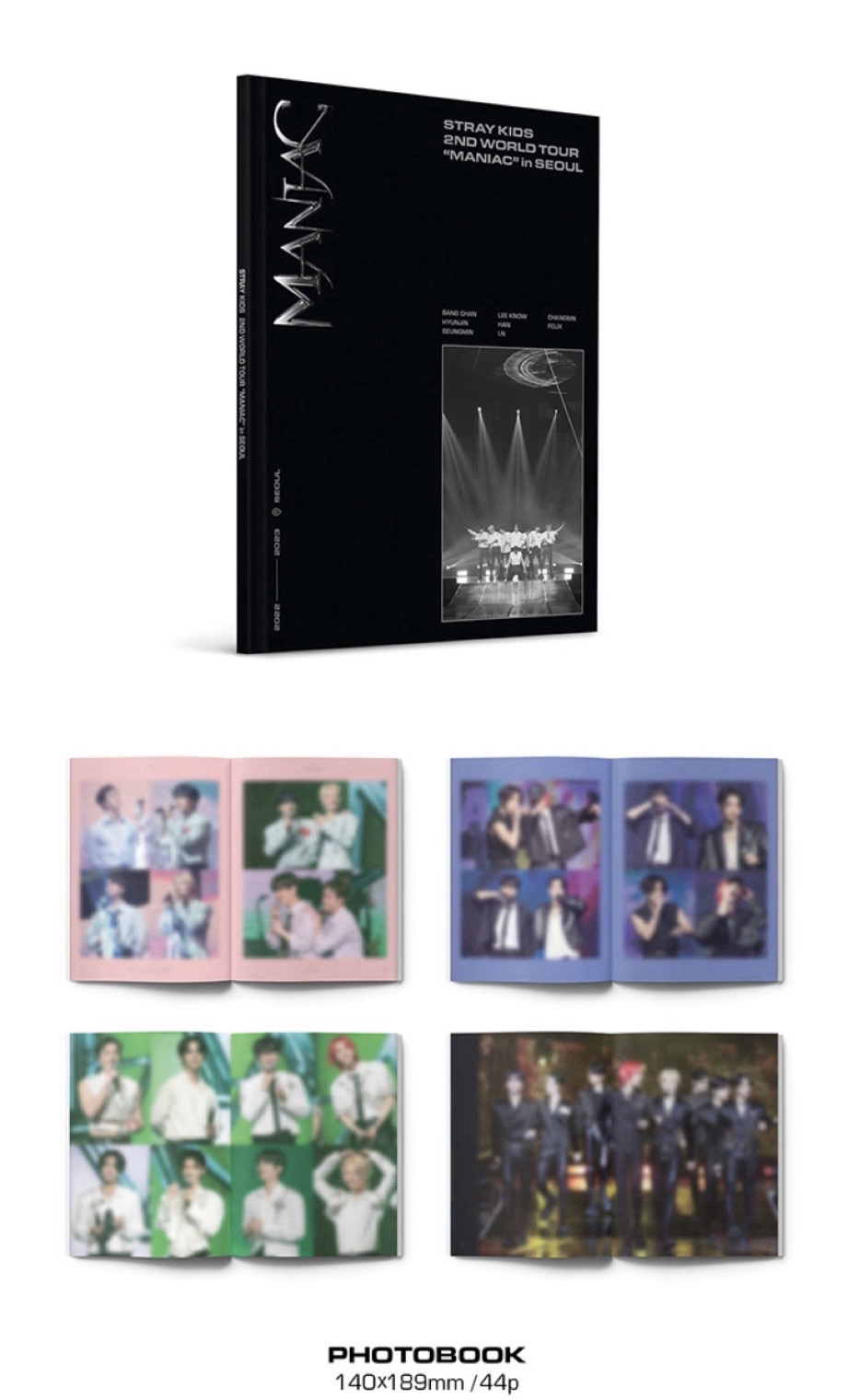 (全新未拆現貨）STRAY KIDS 二巡藍光 [MANIAC] BD版 韓國進口版