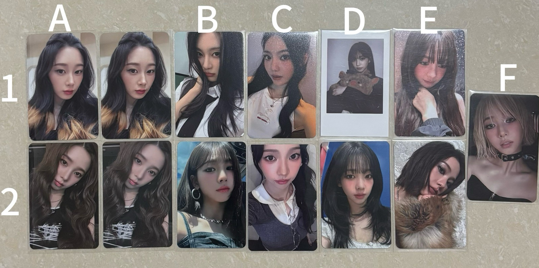 aespa Karina Giselle NingNing 特典卡 幸運卡 簽售卡