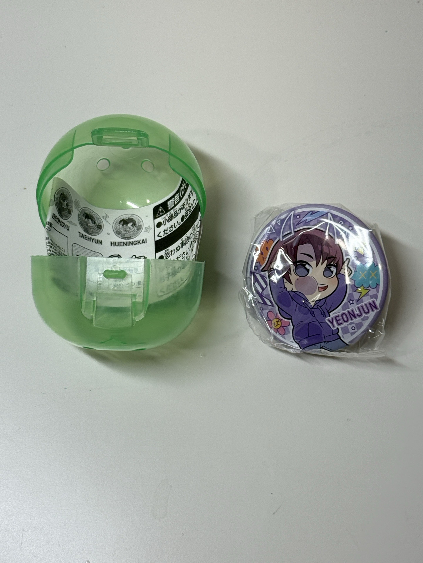 崔然竣 徽章扭蛋