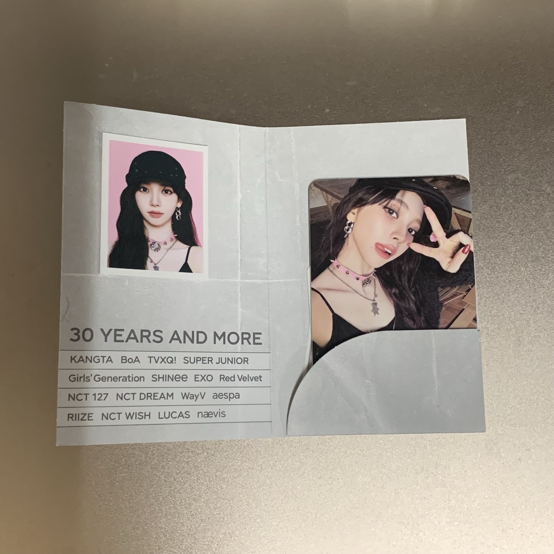 SMT30 aespa Karina mp3小卡+證件照