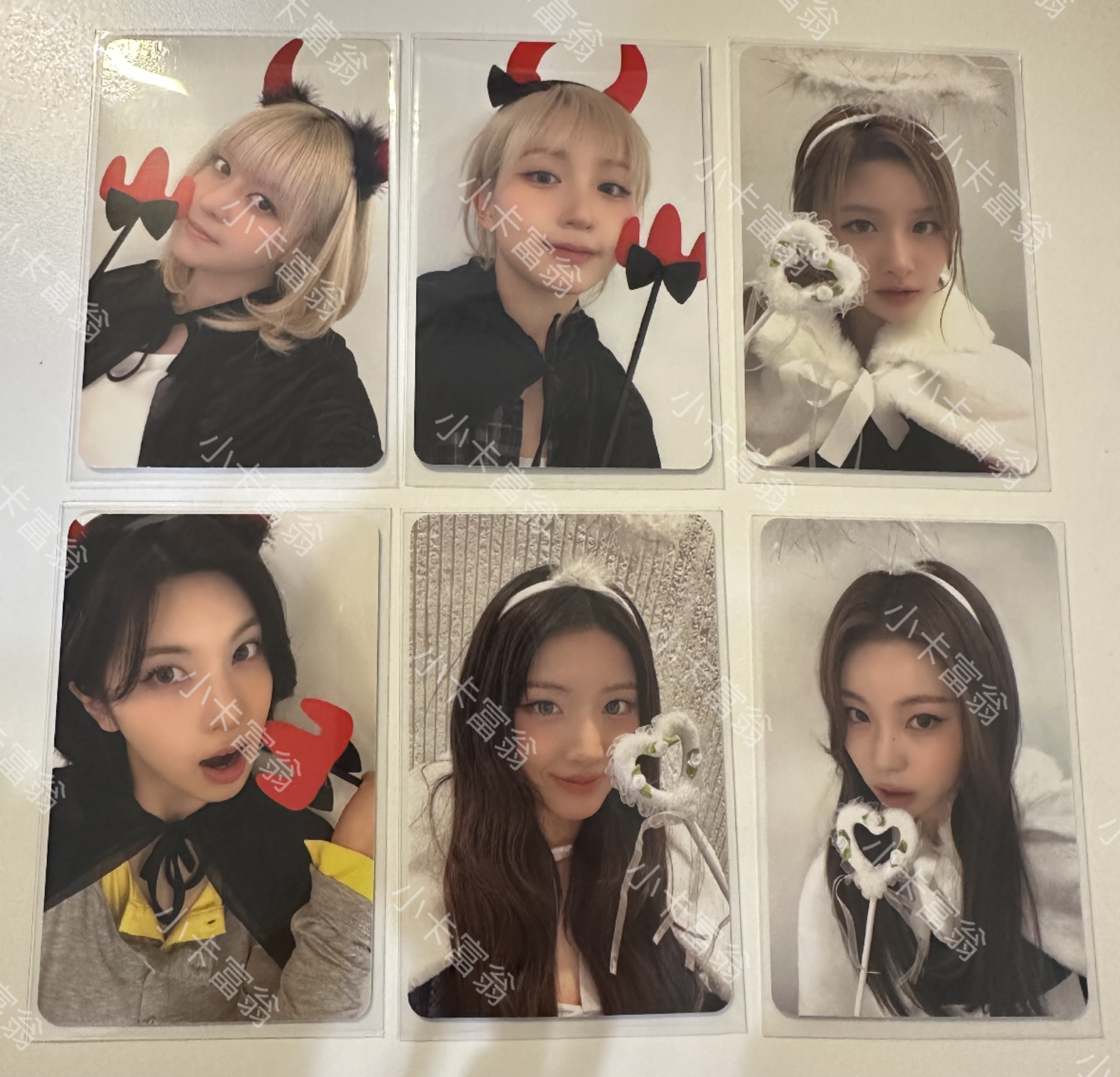 NMIXX 現貨 Blue Valentine AM 天使惡魔 個簽 小卡 特典 簽售卡