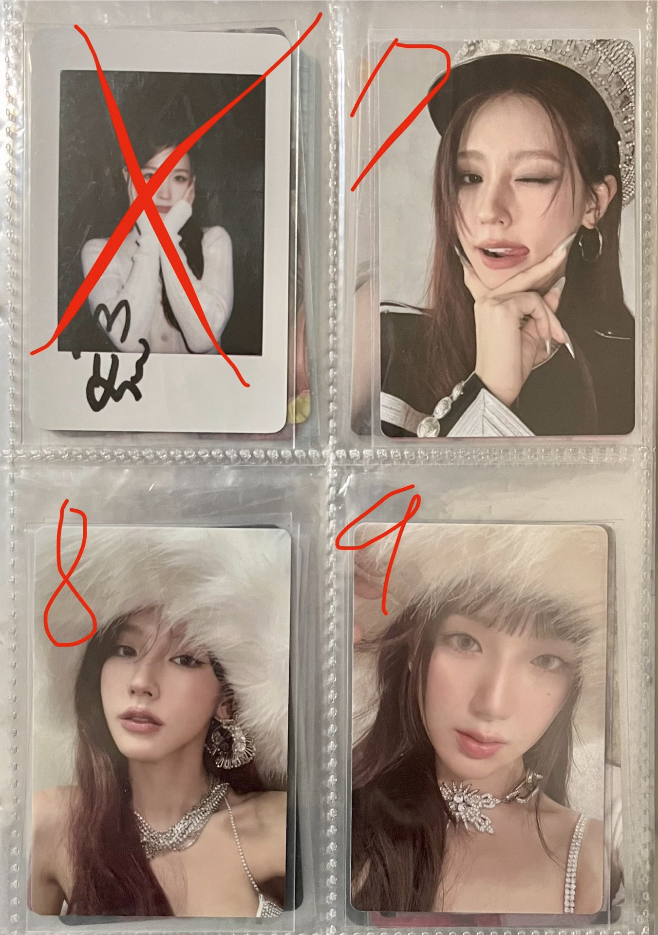 正規二 妮麵刷專輯卡