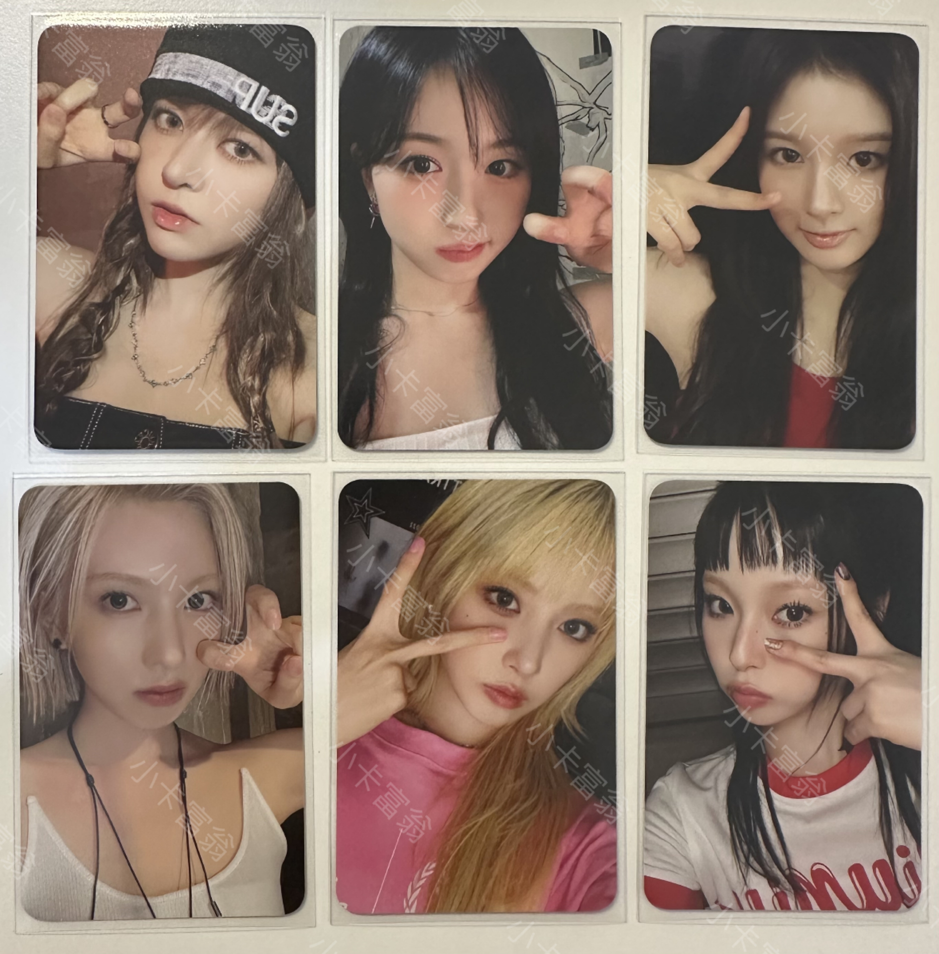 NMIXX Fe3O4: STICK OUT 現貨 快閃 貼紙卡 小卡 特典 簽售卡