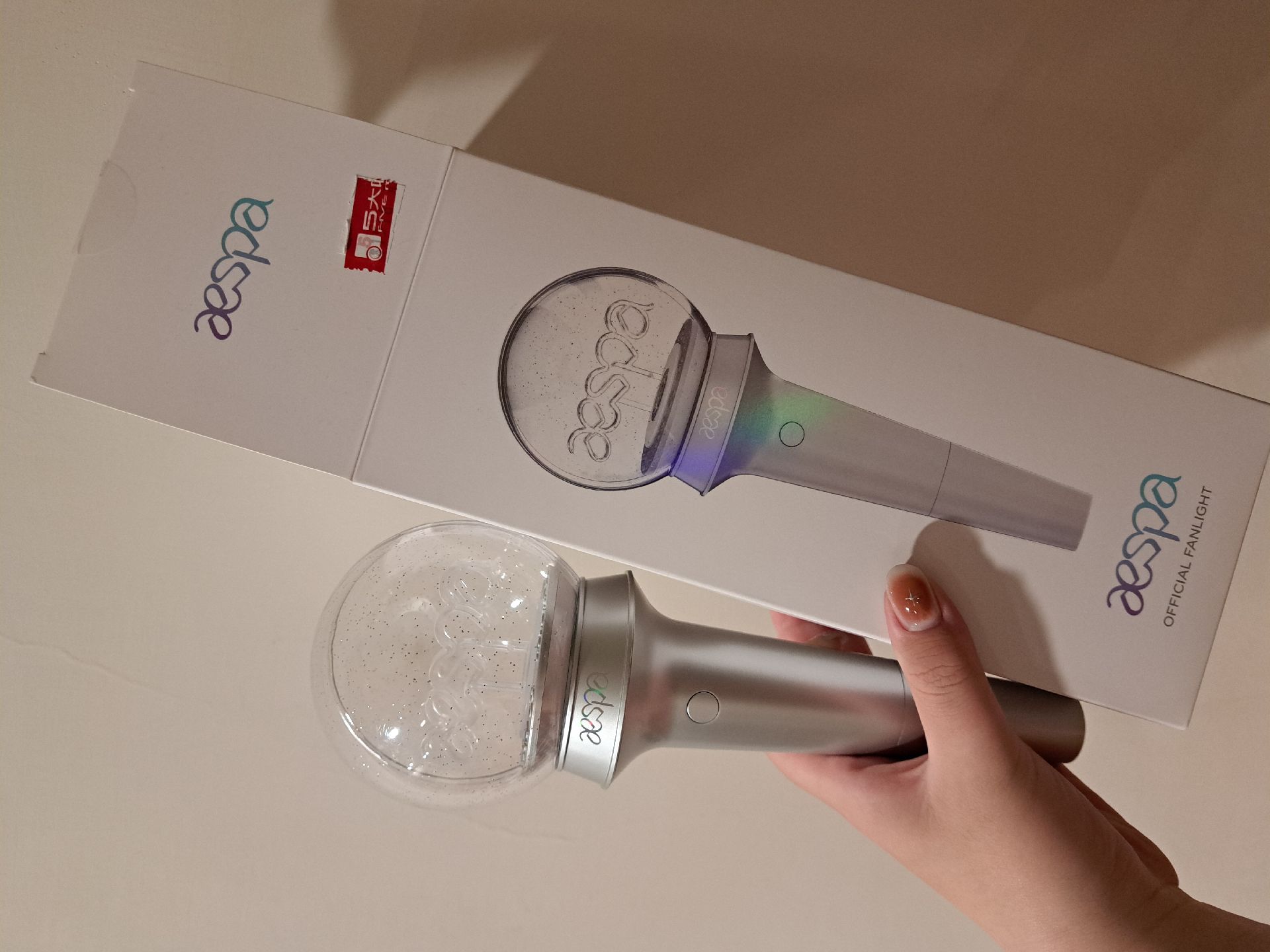 aespa 一代手燈 giselle燈芯  二手