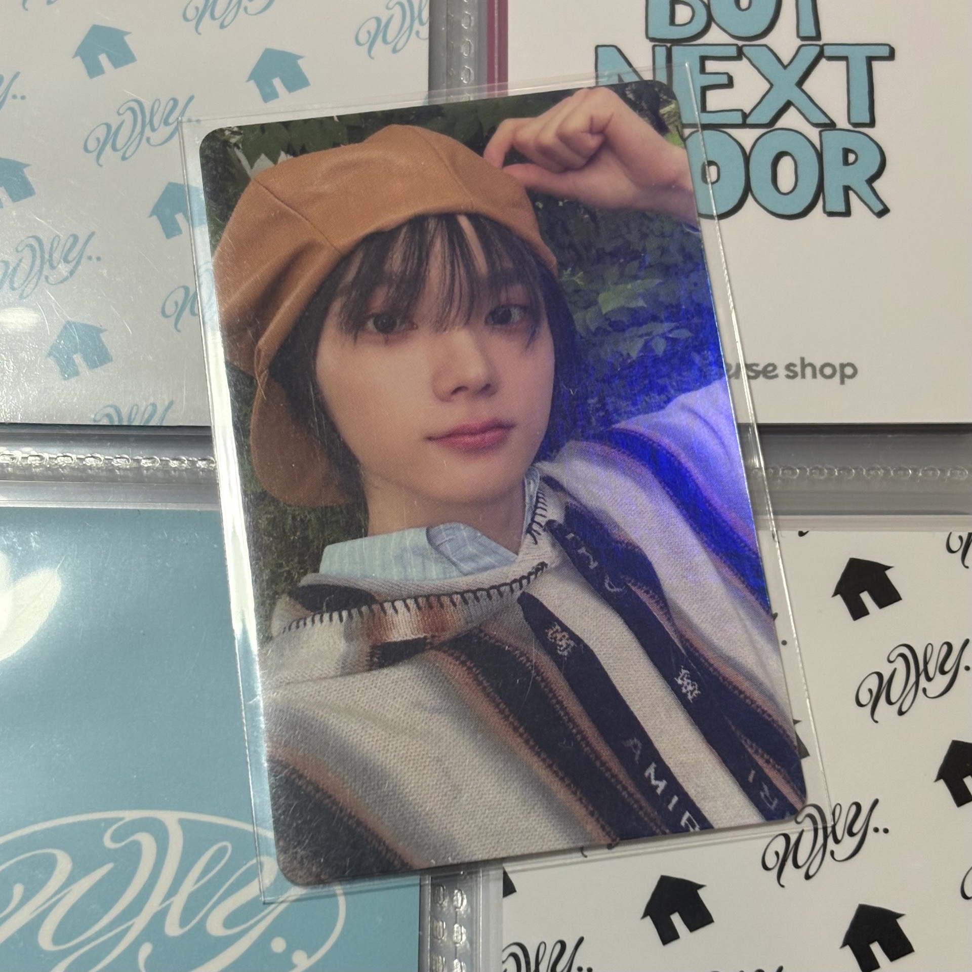 🌟Why..｜wvs直播單封特典 貝雷帽