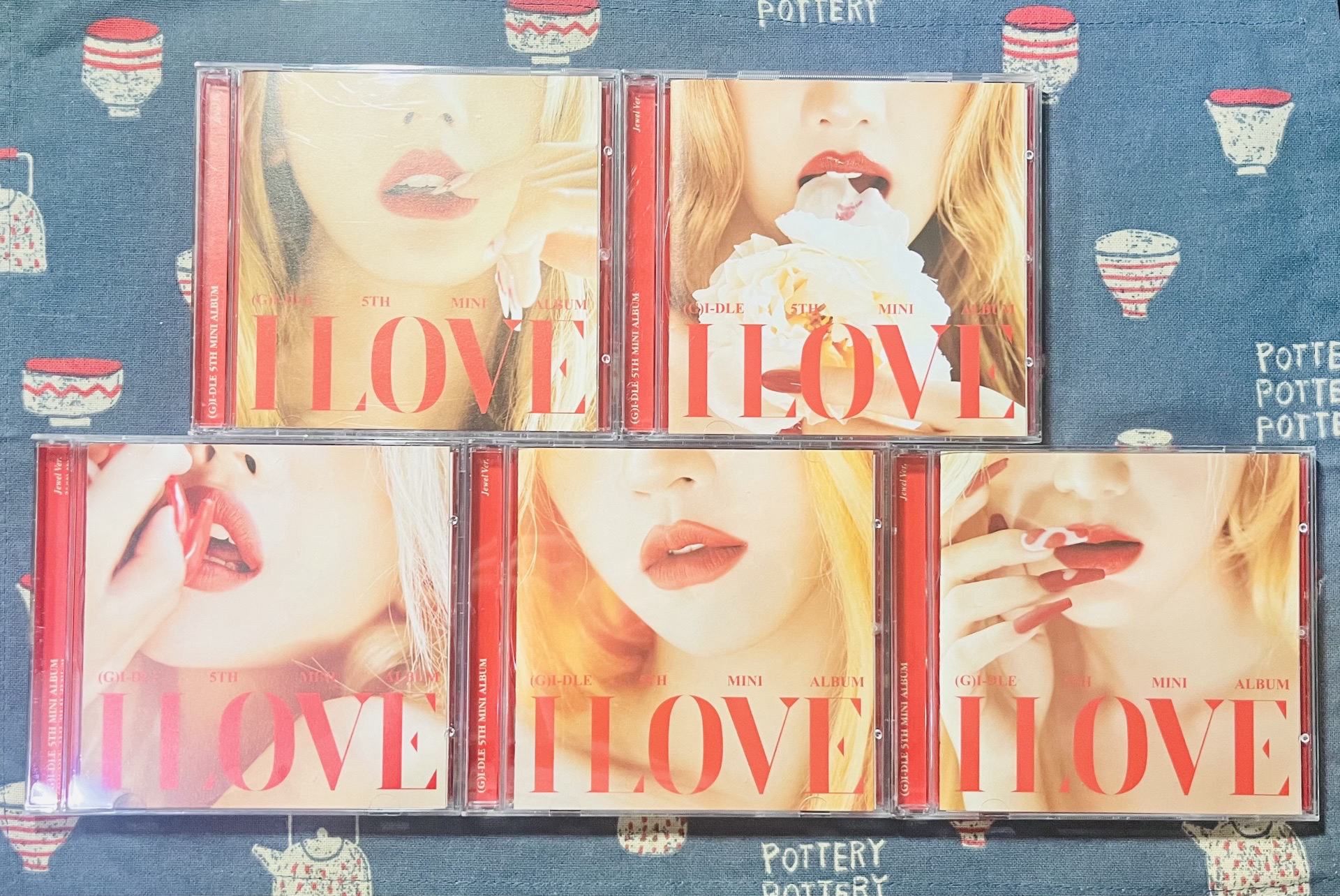 i-dle I LOVE 單封空專 一套