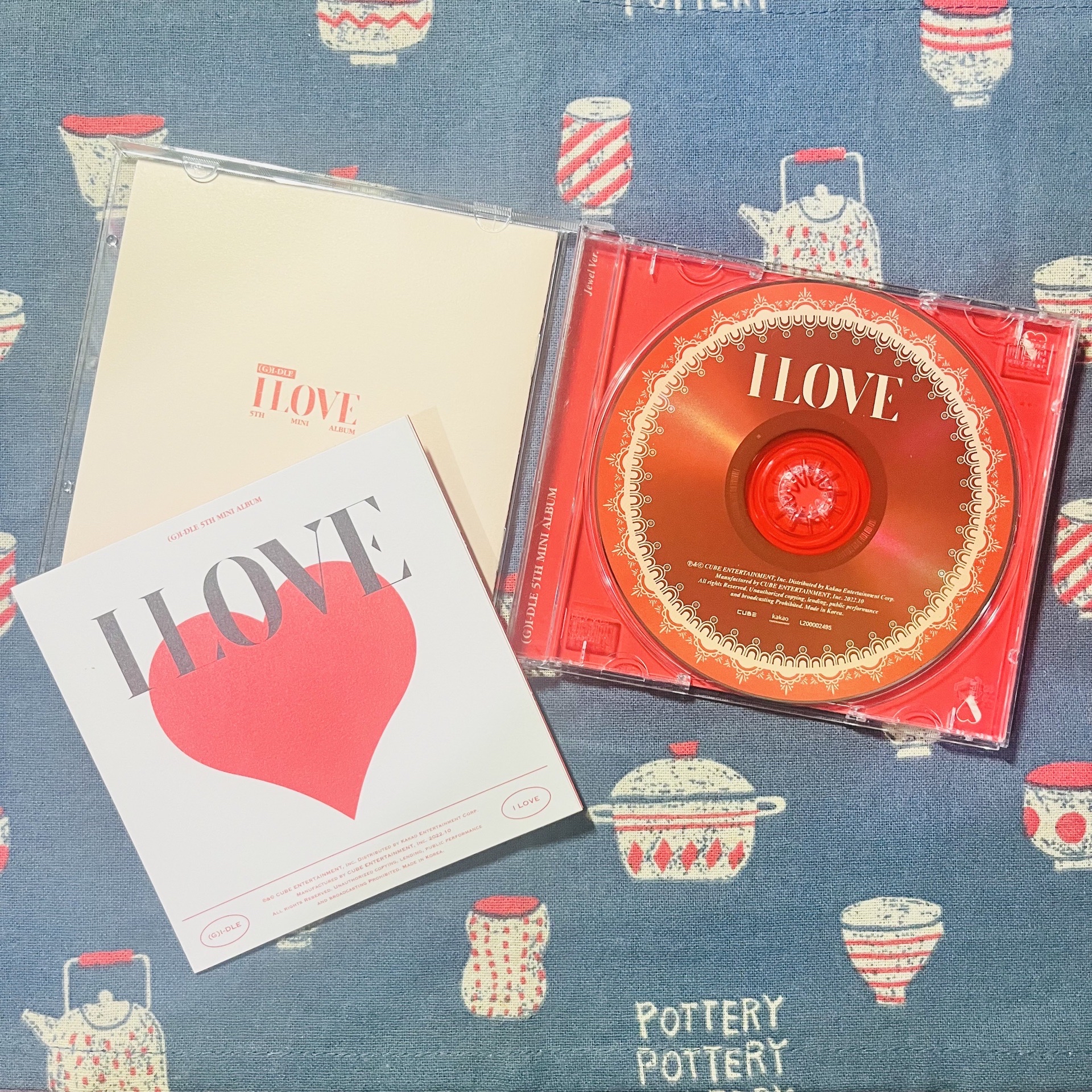 i-dle I LOVE 單封空專 一套