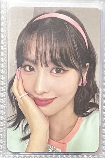 桃 正規三 專輯卡 捧臉 