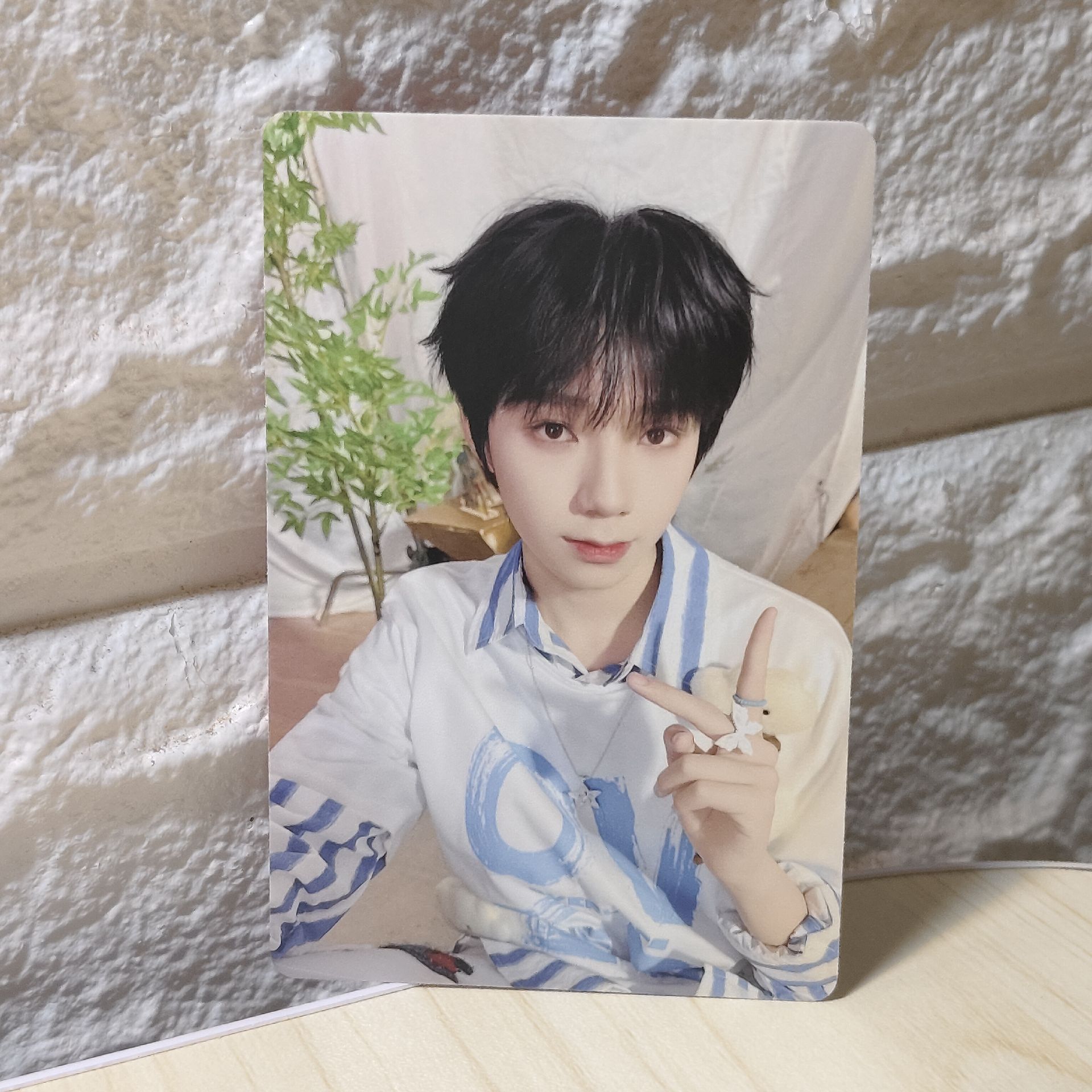 4.SR卡 比耶手寫卡背