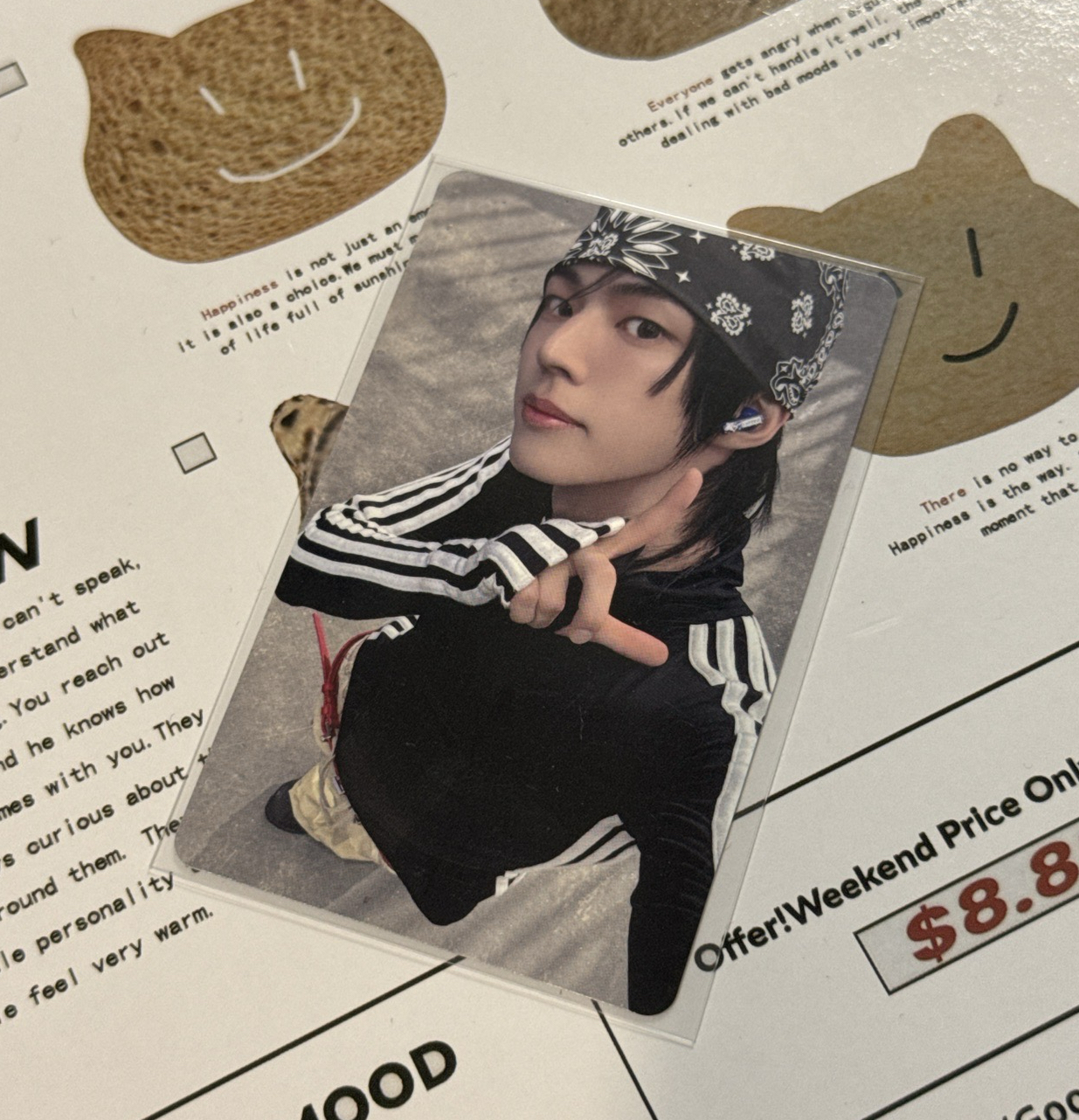 🍞道勳 Play Hard hmv 特典卡 