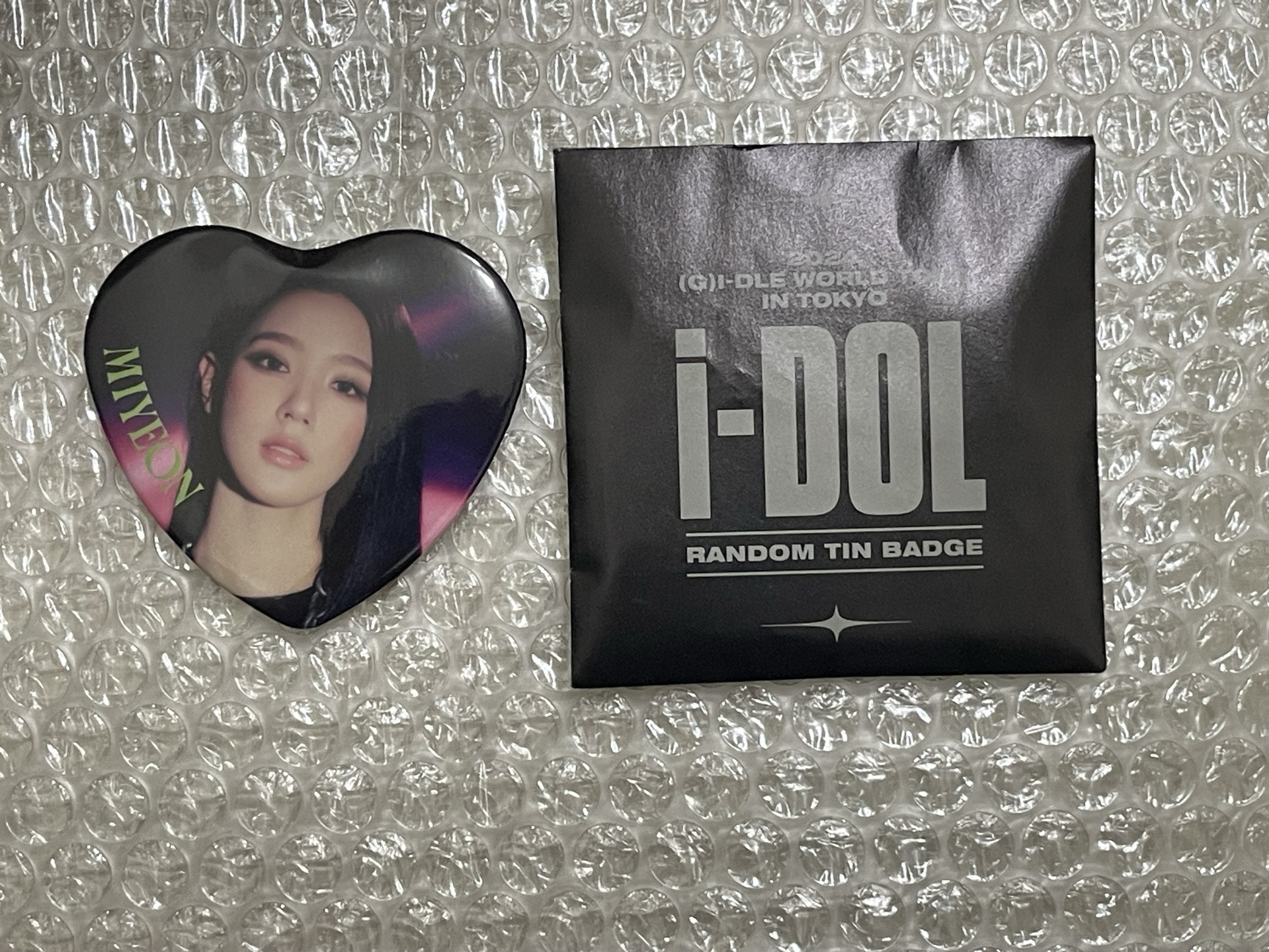 2024 (G)I-DLE 世巡日場 薇娟 徽章