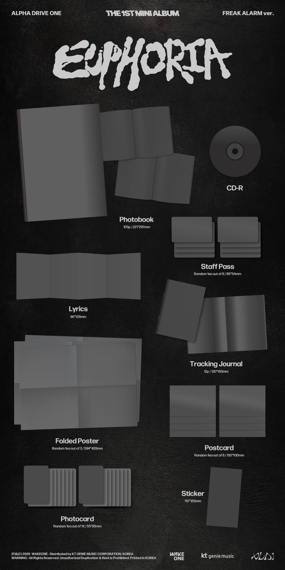 現貨/ALD1 迷一 FREAK ALARM ver（全新未拆專✨）