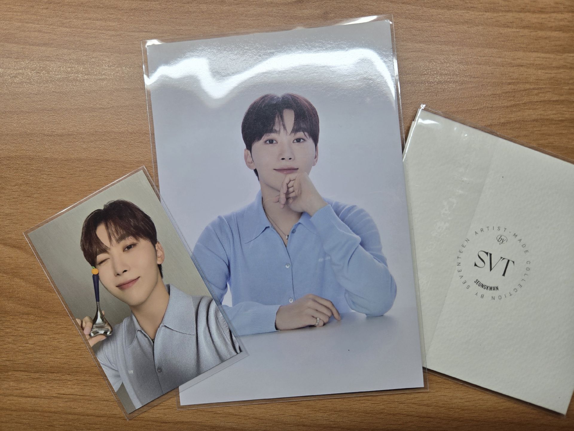 seventeen榮/寛artist made小卡及明信片