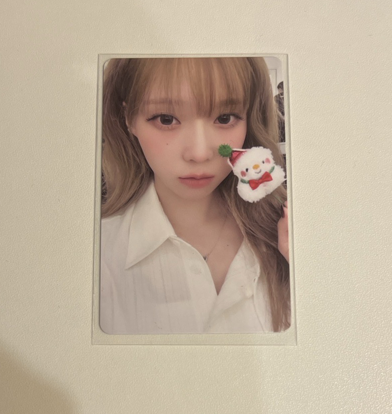 aespa Winter Whiplash KMS 簽售卡 聖誕冬 小卡