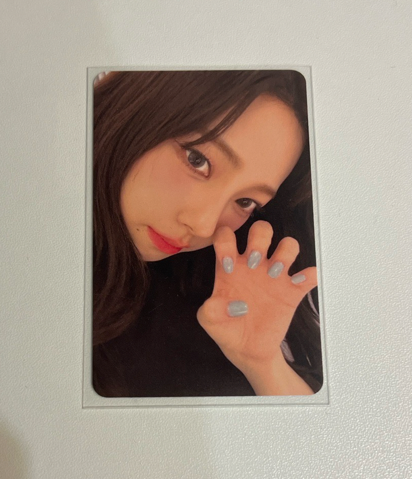 aespa Karina 正規一 星河簽售1.0柚 sr 貓爪柚 小卡