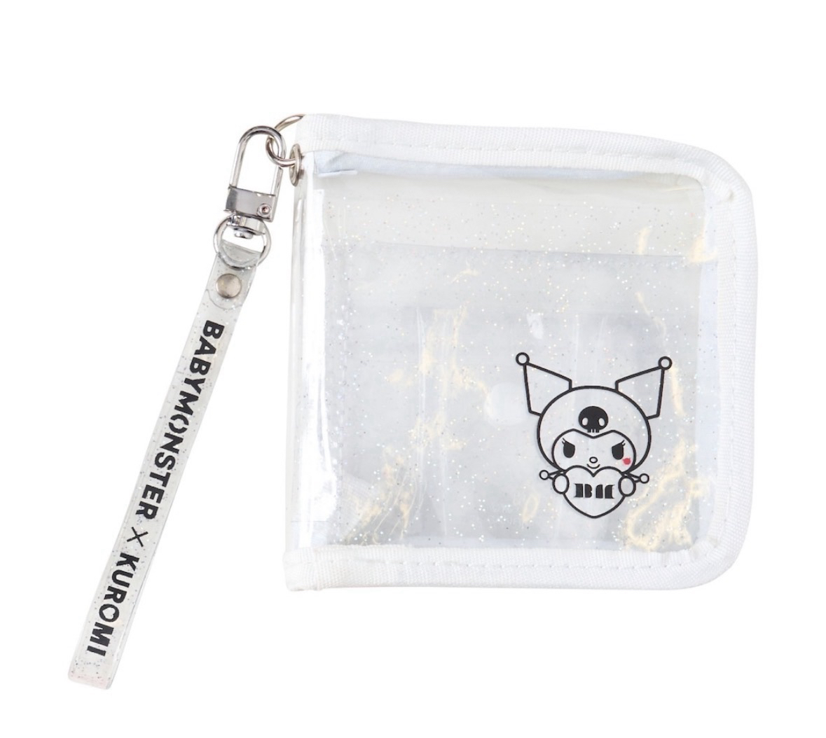 BM庫洛米系列 零錢包 白