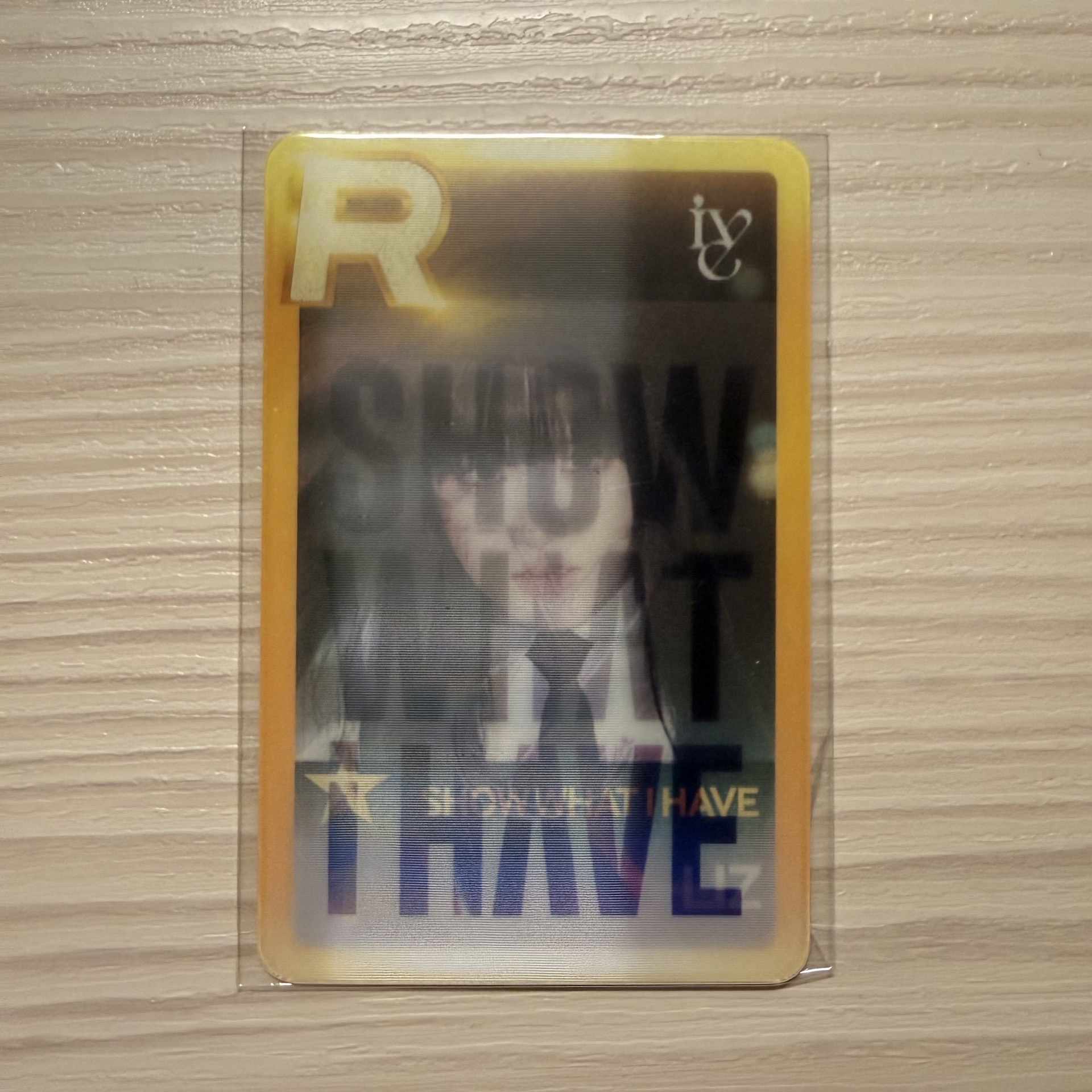 LIZ 金志垣 SHOW WHAT I HAVE 遊戲卡