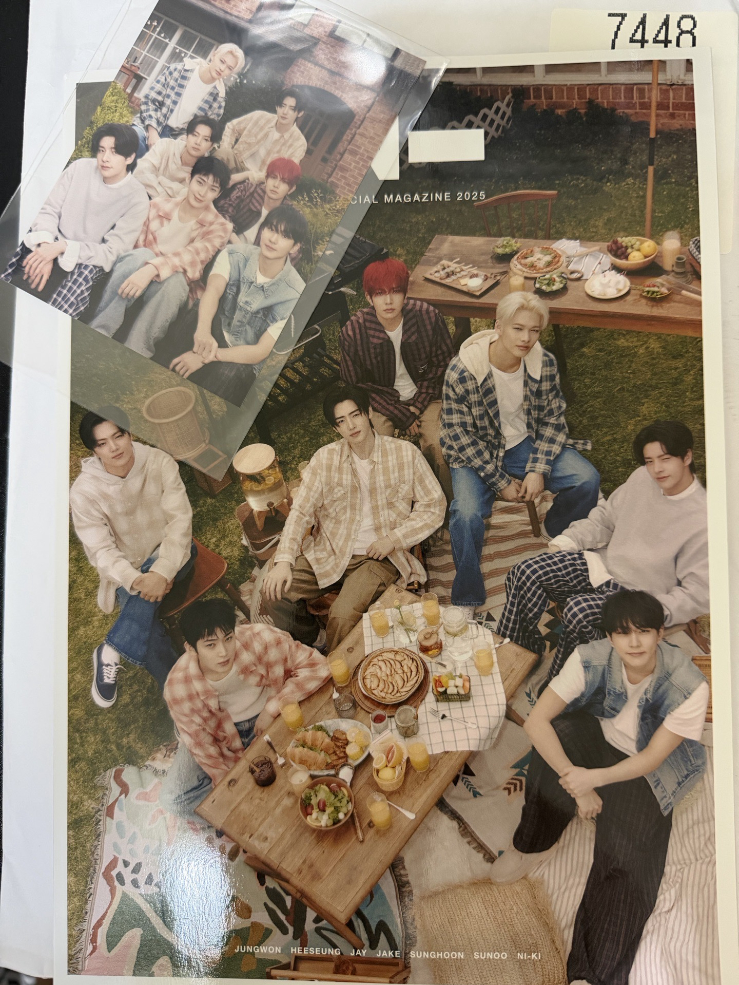 ENHYPEN 一期會員禮、生日小卡、日會雜誌