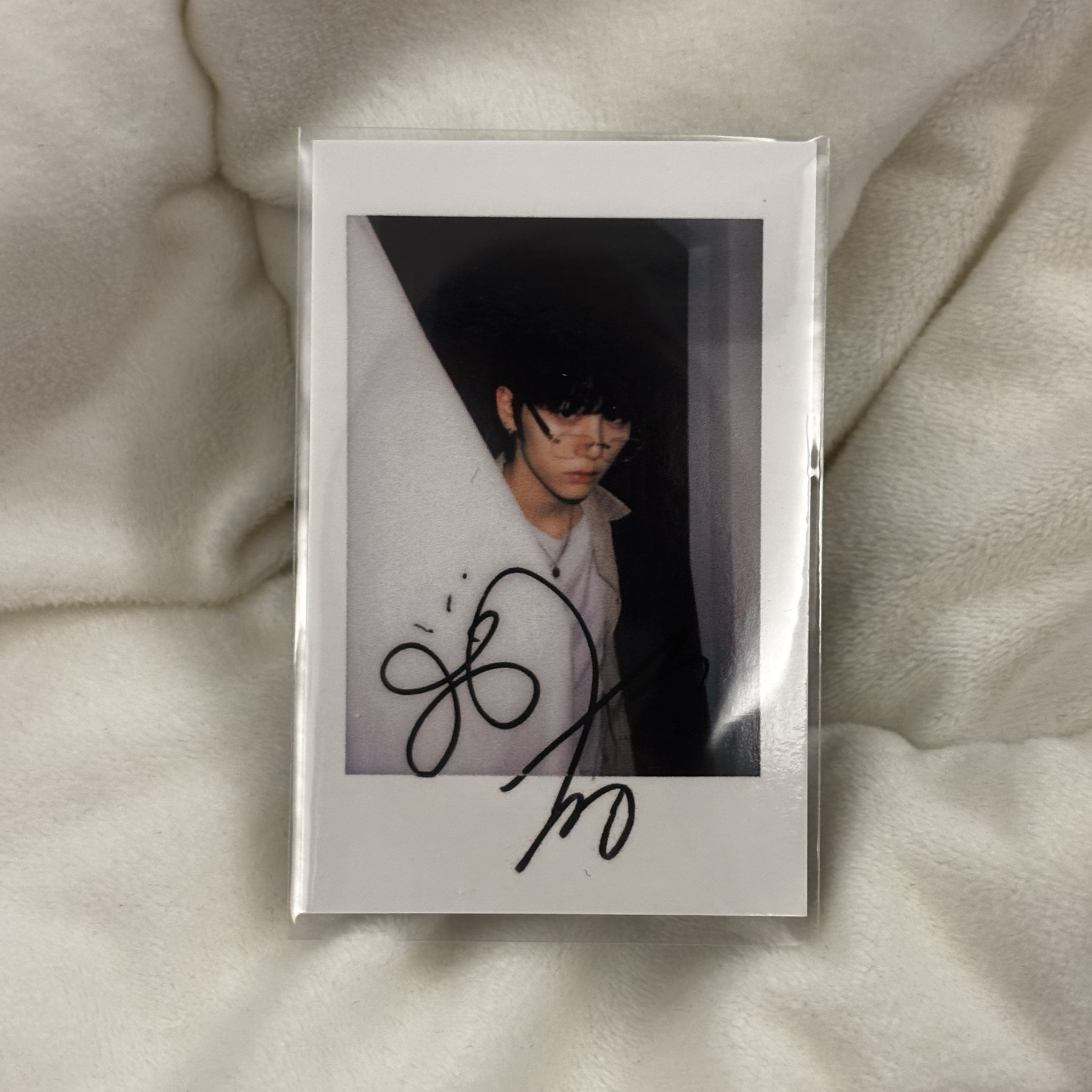 漢泰山 上海線下yzy簽售復刻拍立得