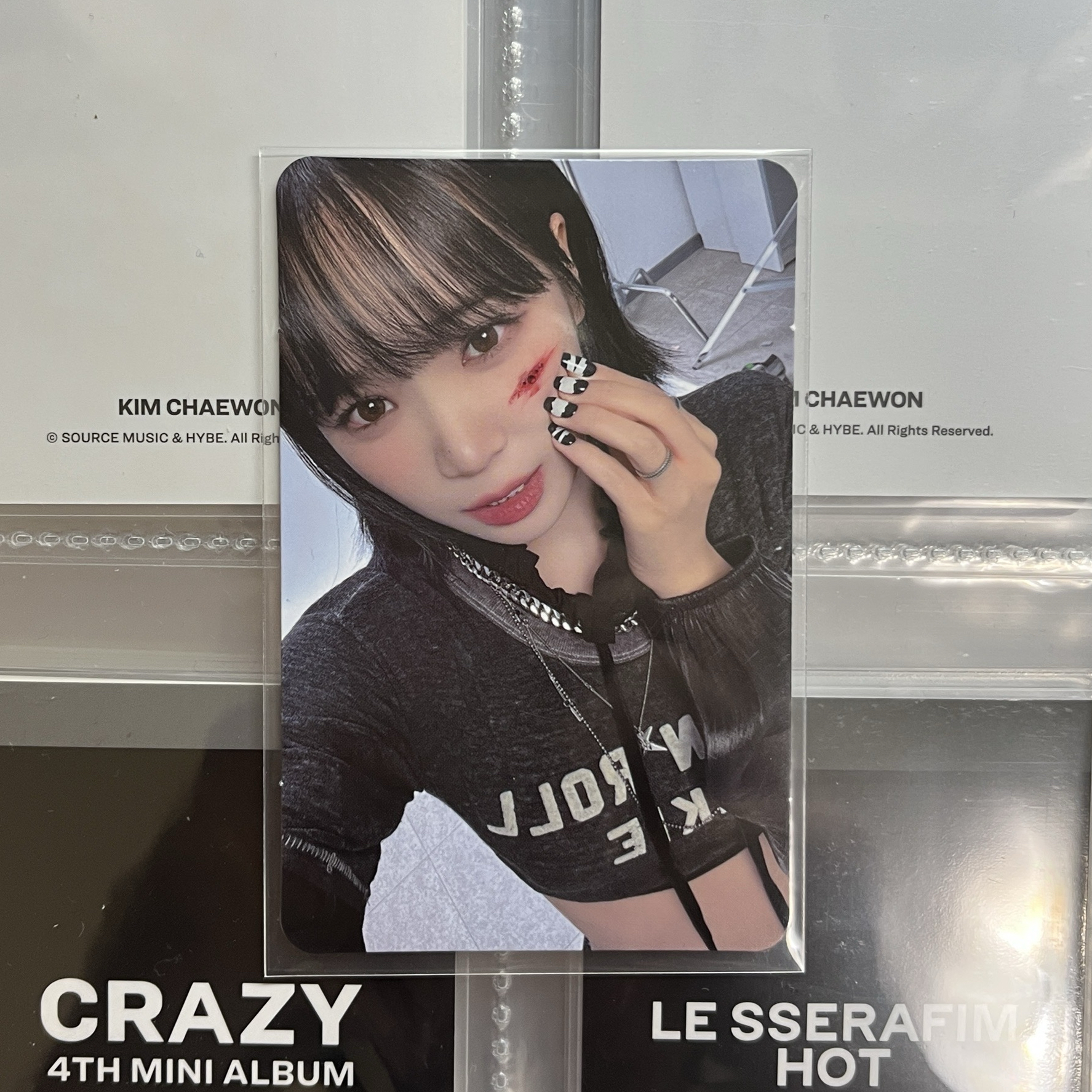 UNFORGIVEN yzy 1.0 簽售卡 