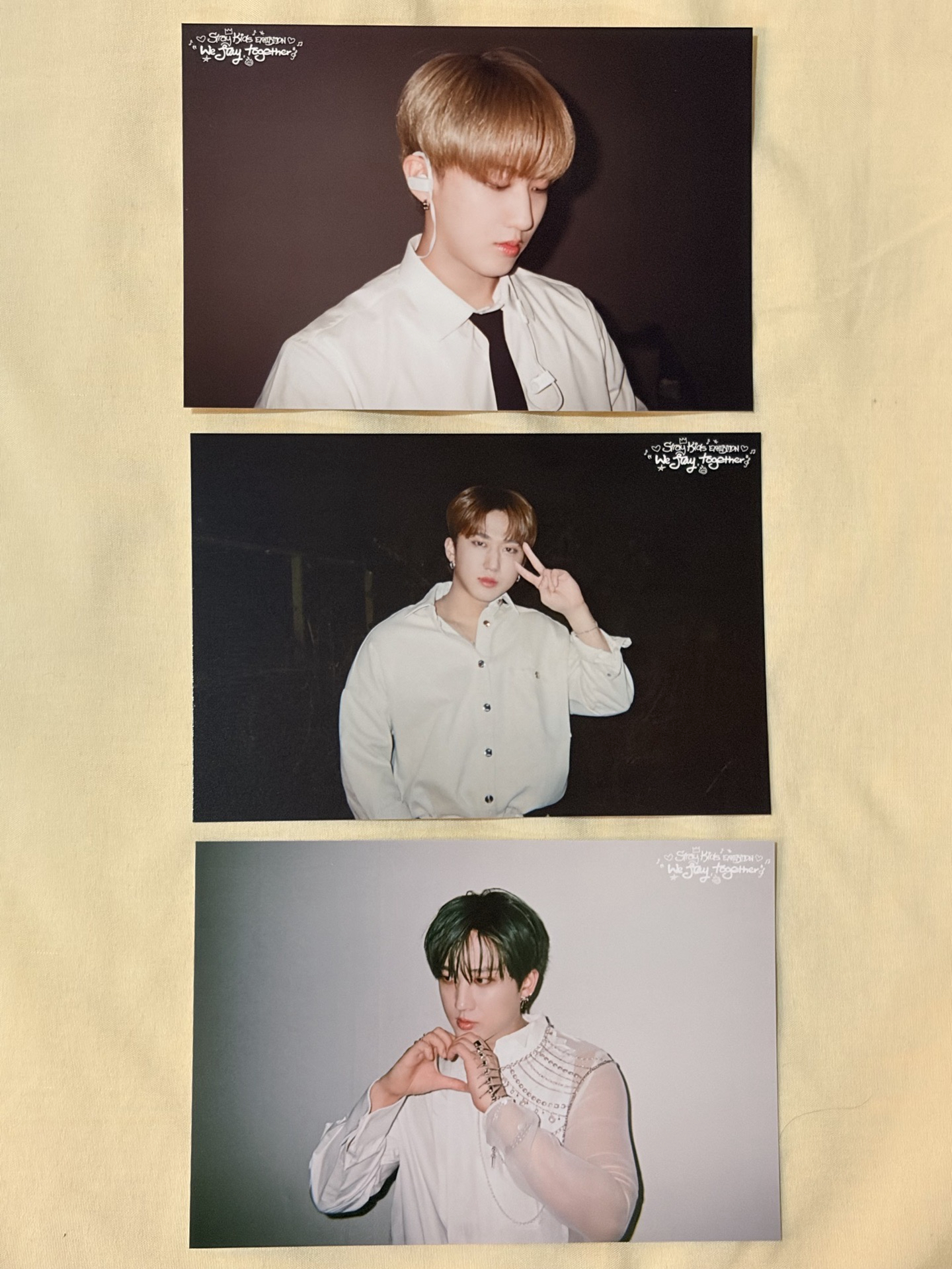 We STAY, together 明信片 ADG 單成員