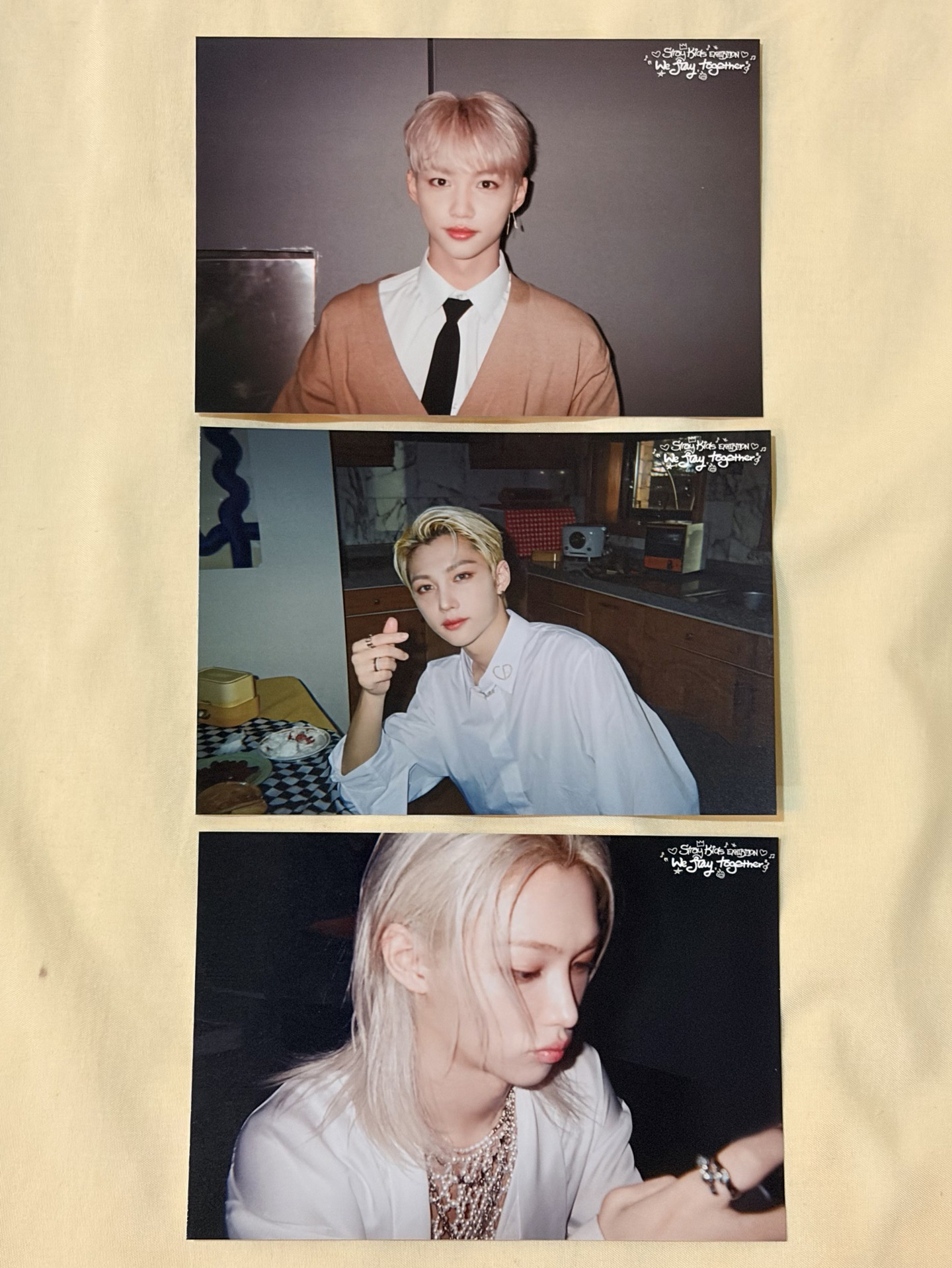 We STAY, together 明信片 ADG 單成員