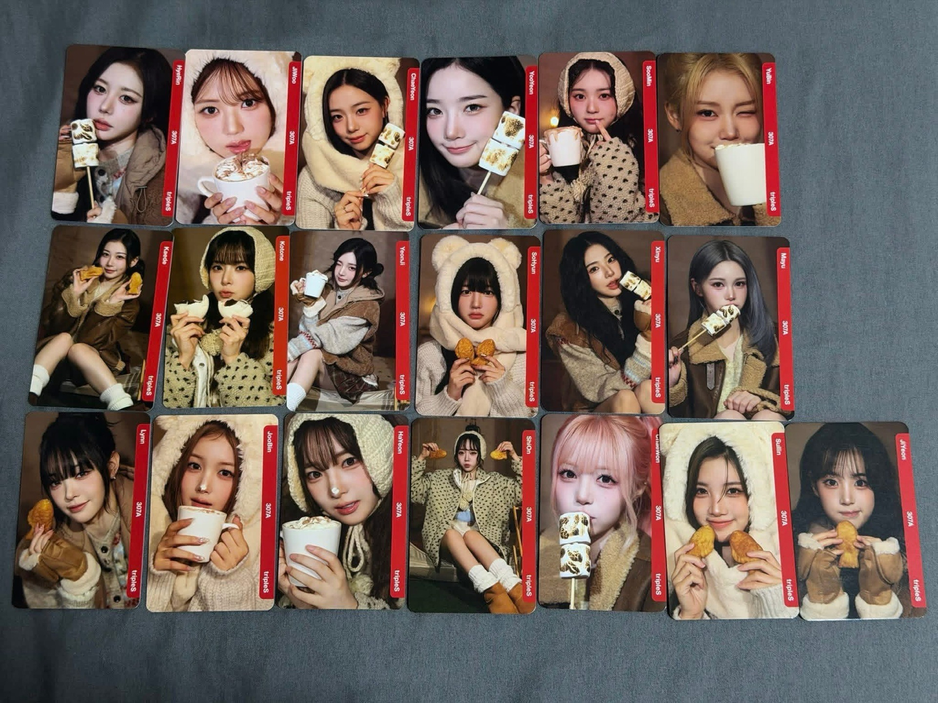 tripleS BB307 樂天購物未掃官拍卡