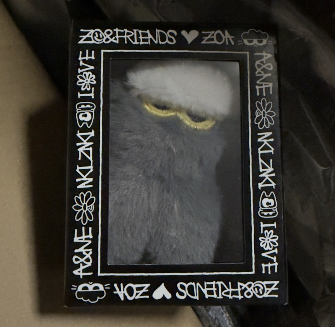 全新未拆現貨 GD 權志龍 ZOA 吊飾娃娃