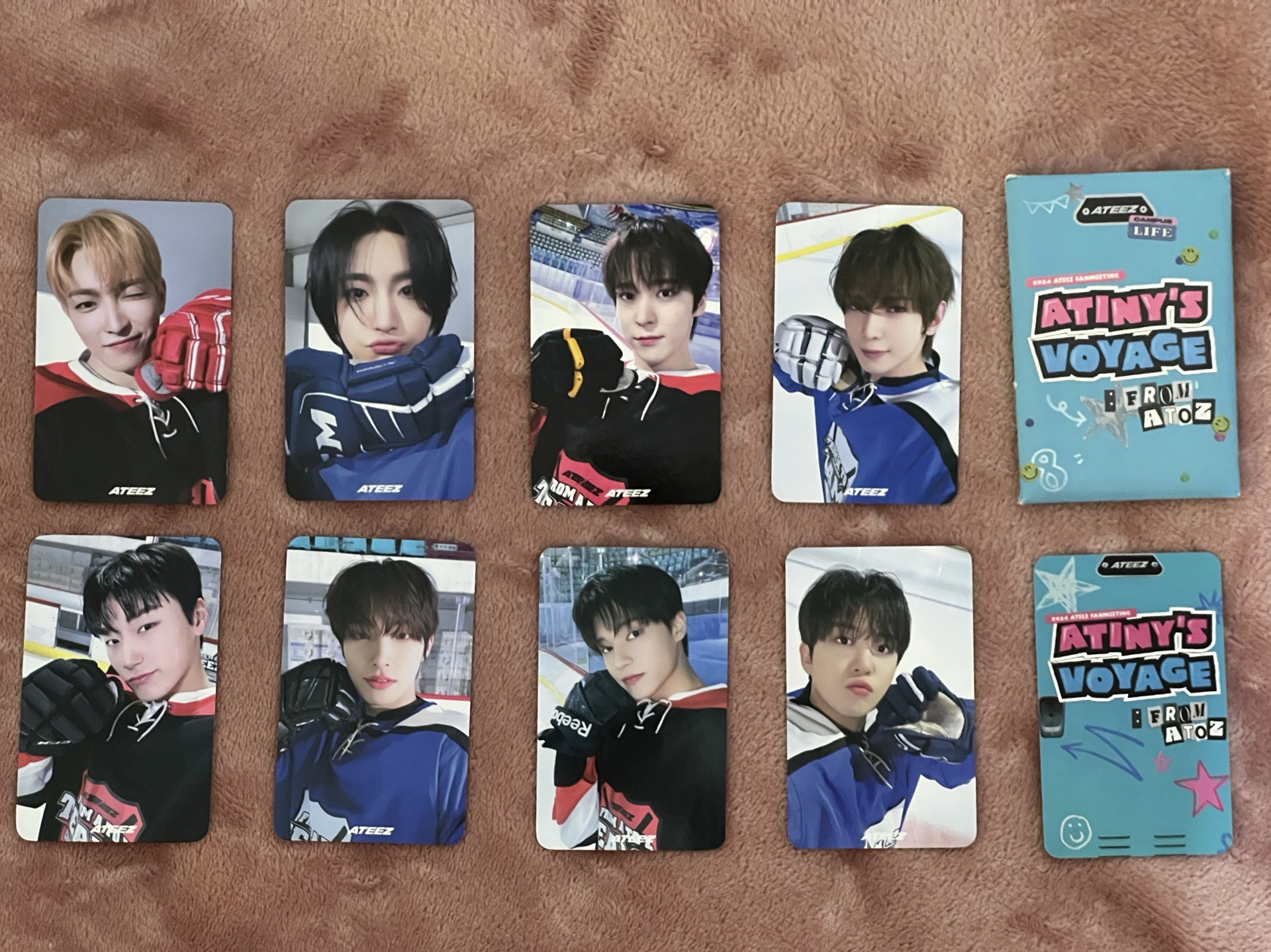 ATEEZ ATINY VOYAGE 2024 FM 飯咪入場卡