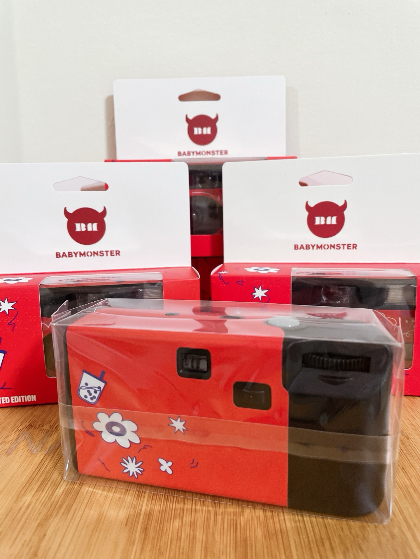 BABYMONSTER 台北FC限定 即可拍 一次性底片相機