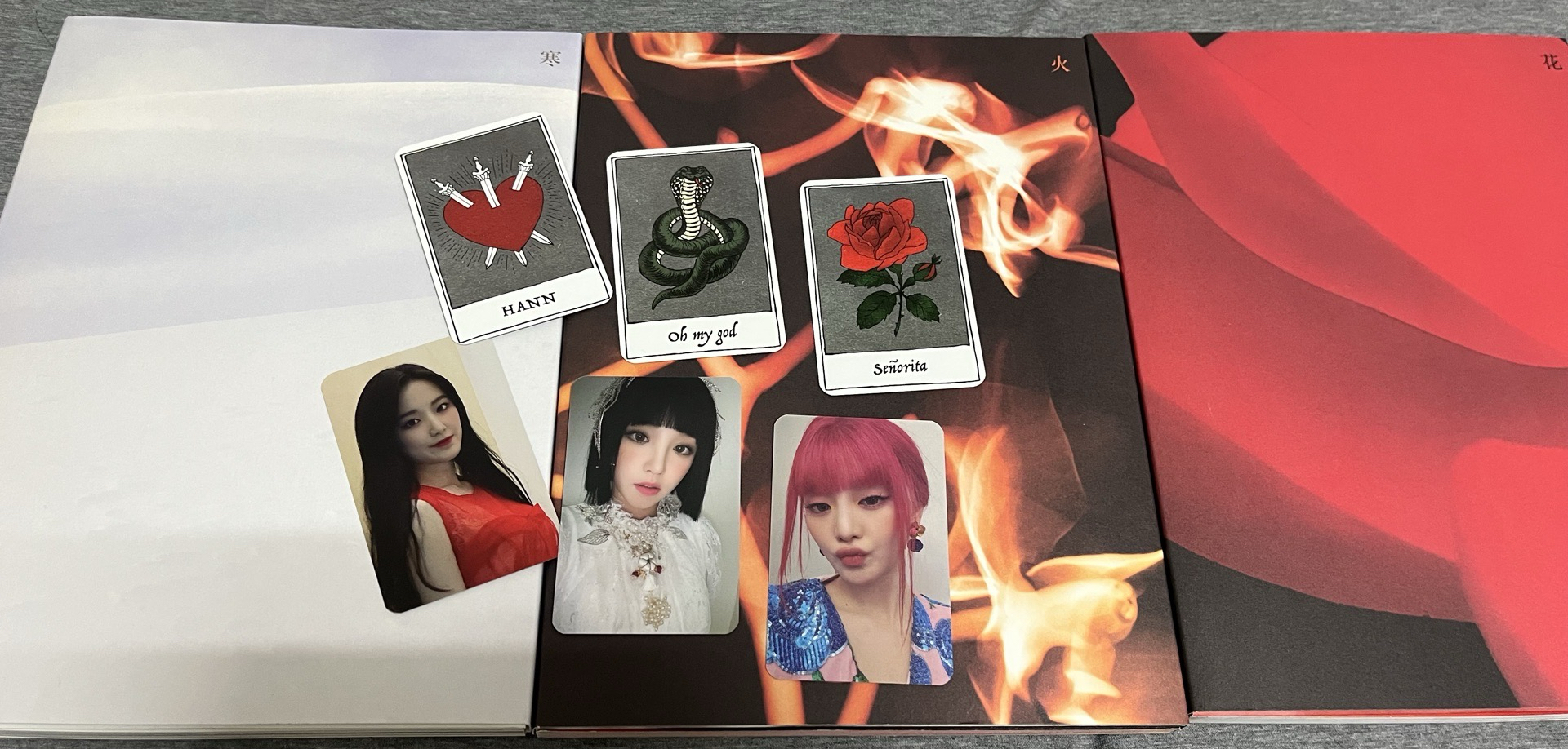 i-dle I BURN 三張專輯