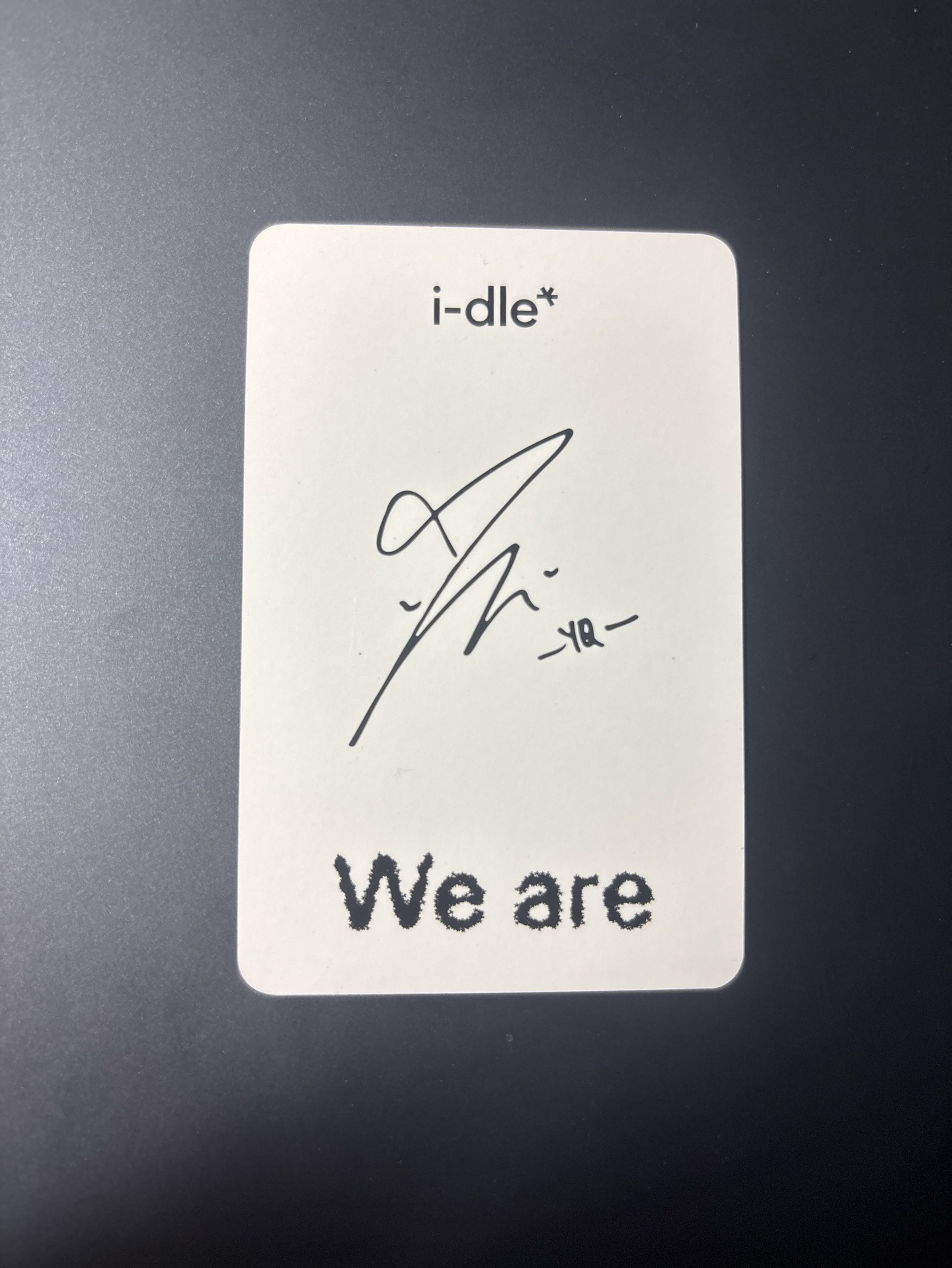 We are 特典卡  貓掌琦