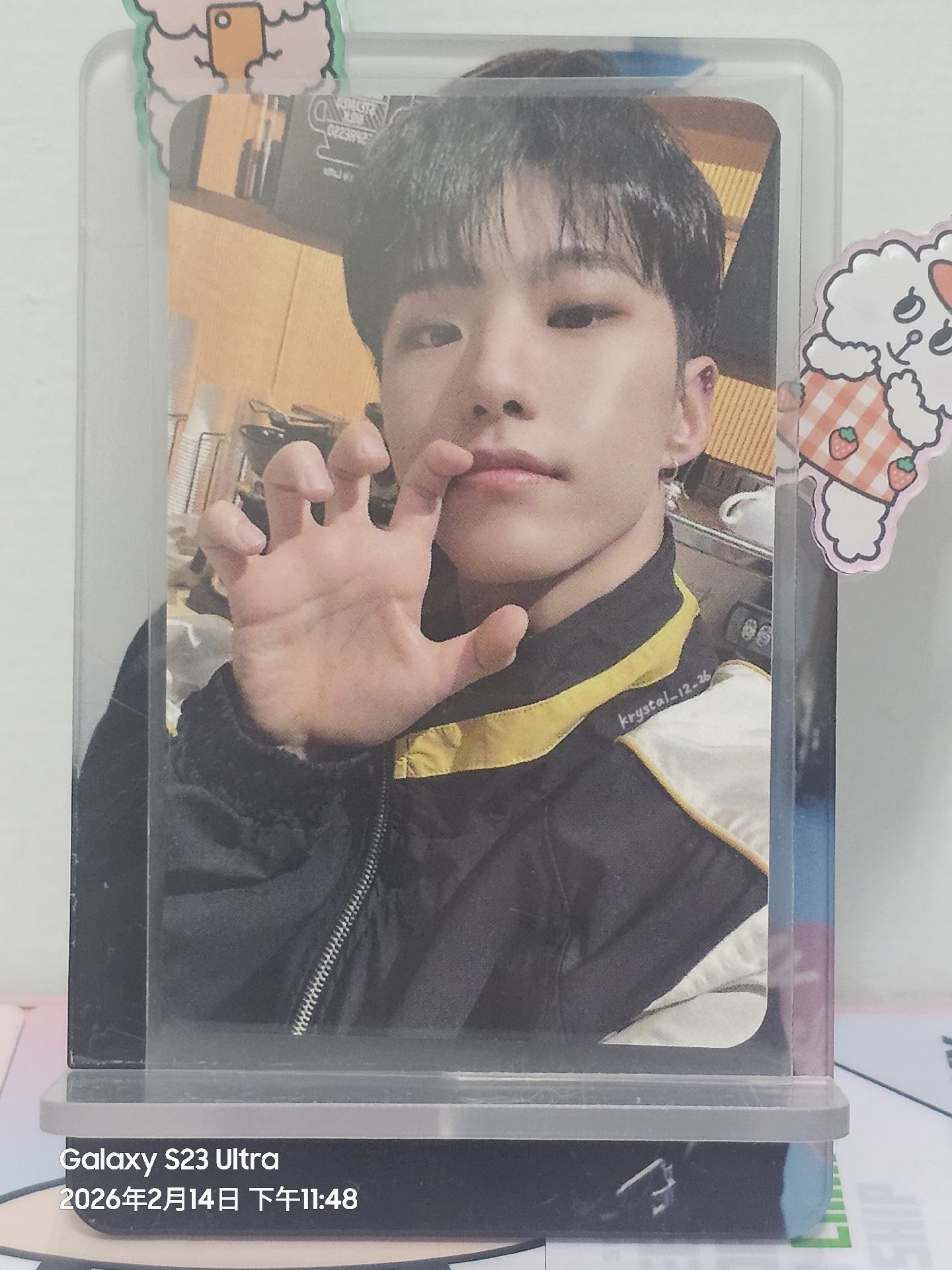 BSS'SECOND WIND'仙女座逆應援權順榮/權純永(左上角有一小點損)