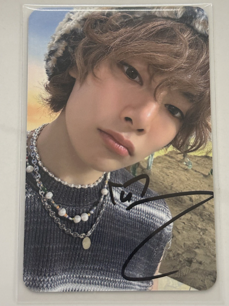 [快閃店親簽］Stray Kids 梁精寅 INATE sw 線下快閃幸運卡 簽名卡 