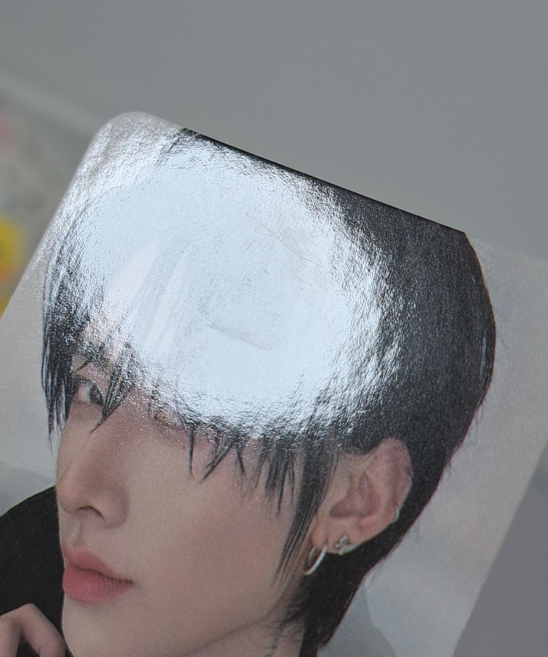 Ricky 優時顏代言卡 對光瑕