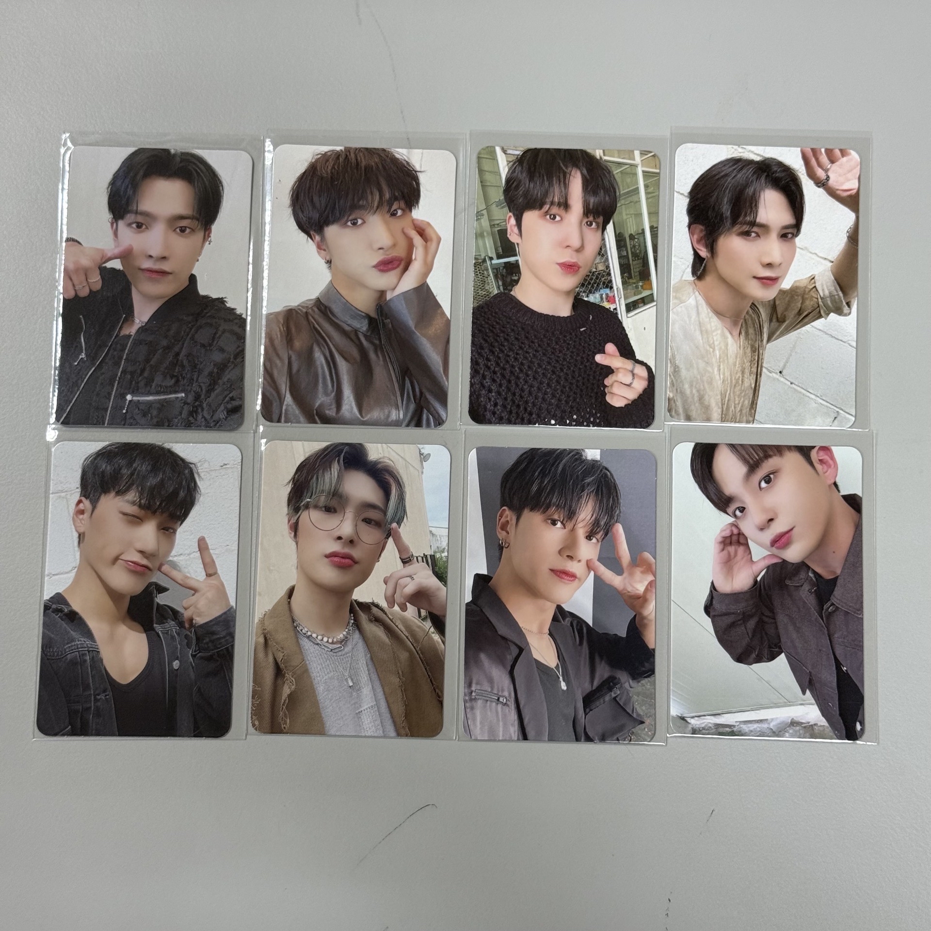 ATEEZ  MOVEMENT MS 01 特典卡 Travel Package set 一組 一套八張 